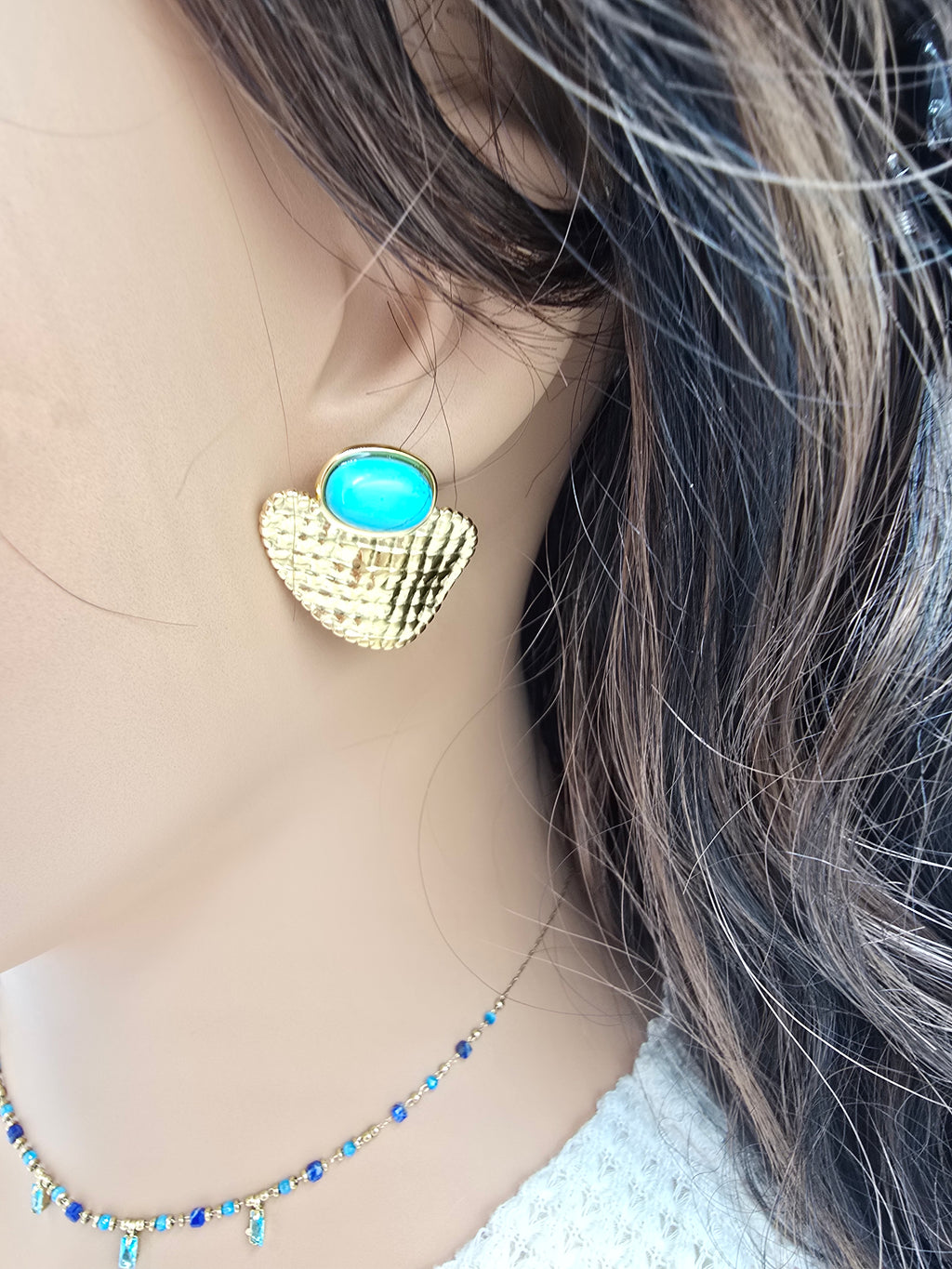 Boucles d'Oreilles Avilie – Pierres Naturelles
