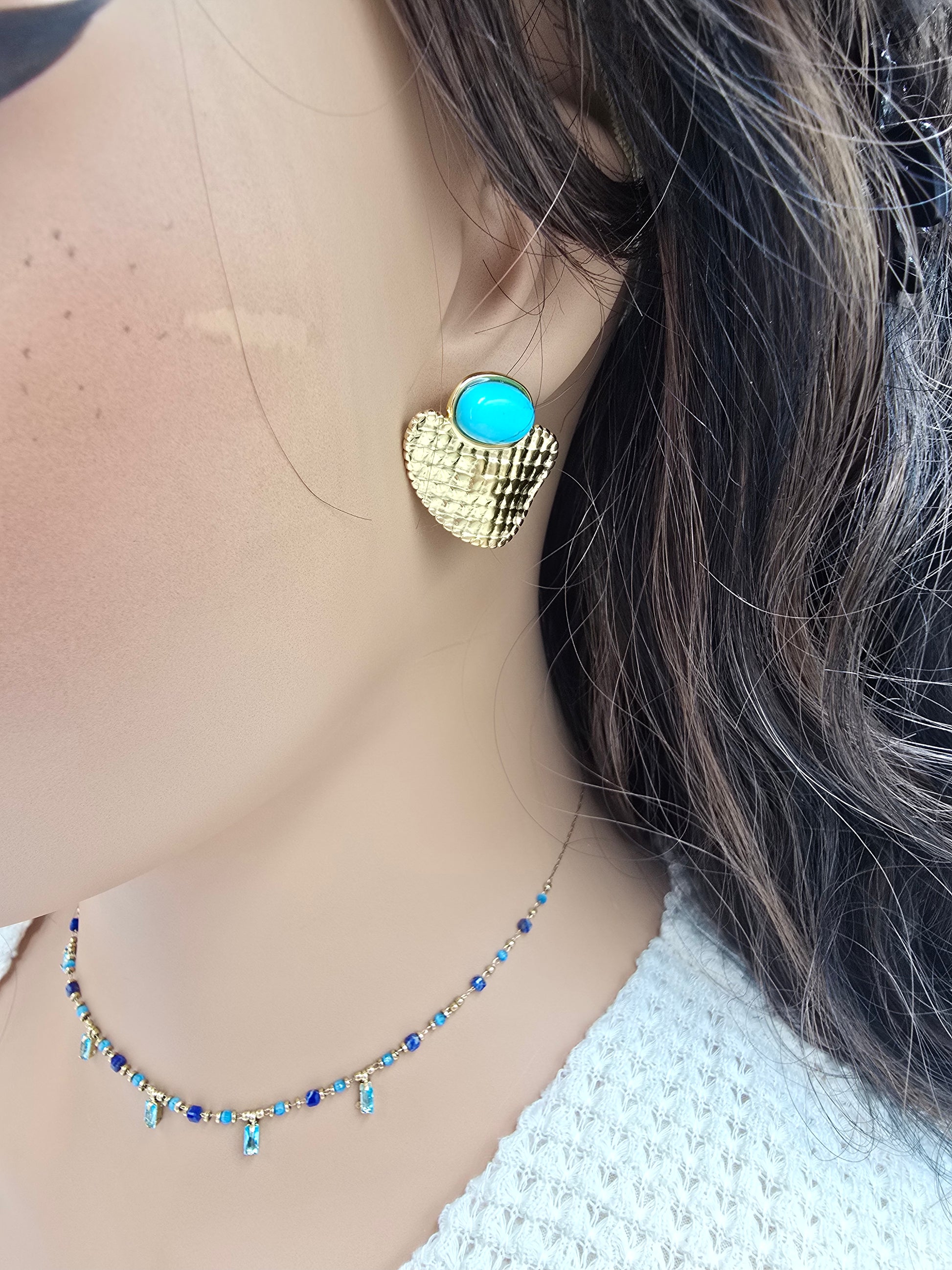 Boucles d'Oreilles Avilie – Pierres Naturelles