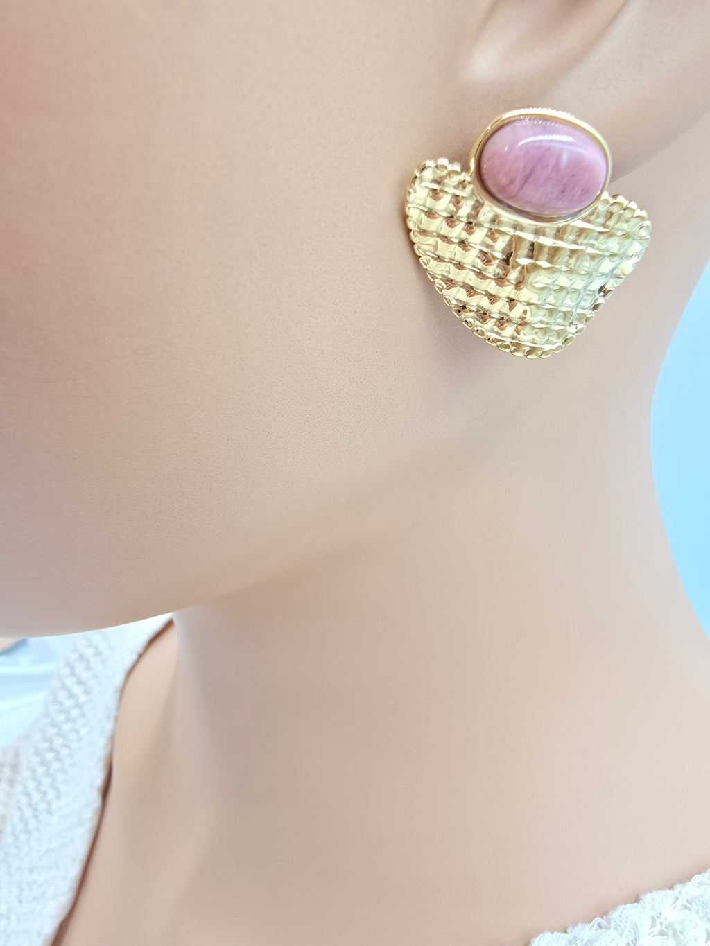 Boucles d'Oreilles Avilie – Pierres Naturelles