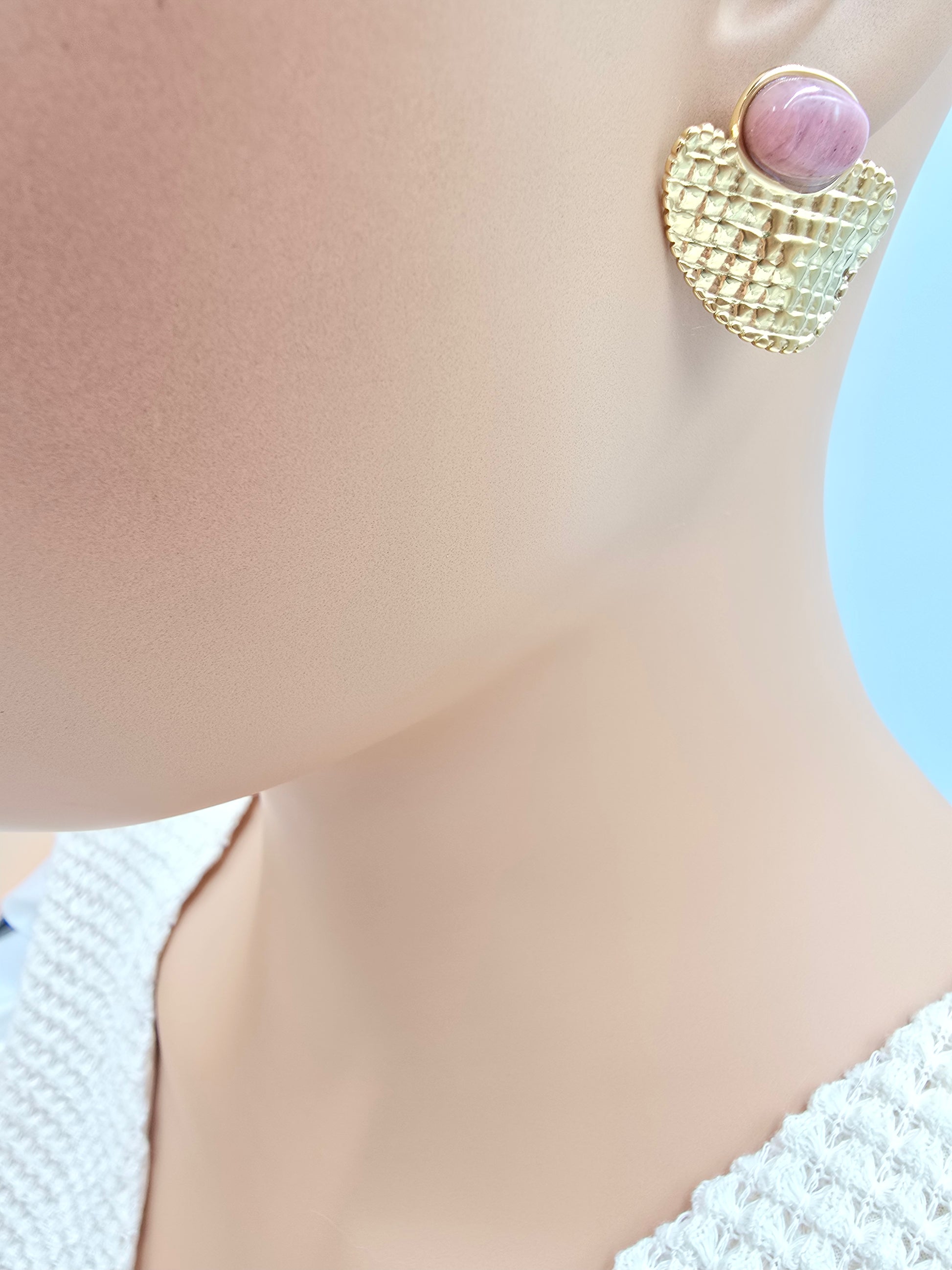 Boucles d'Oreilles Avilie – Pierres Naturelles