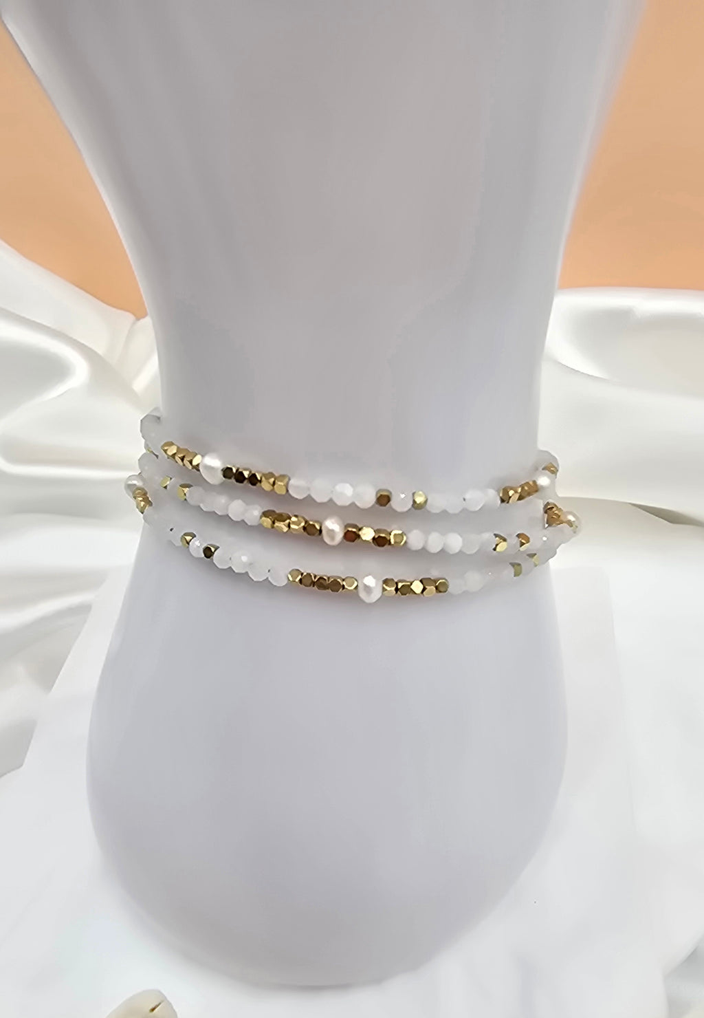 Bracelet Galice 1 – Pierres Naturelles & Perles d'Eau Douce