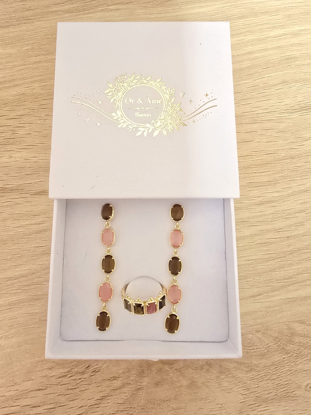 Boucles d’oreilles PAIGE – Pierres naturelles et Esprit Bohème
