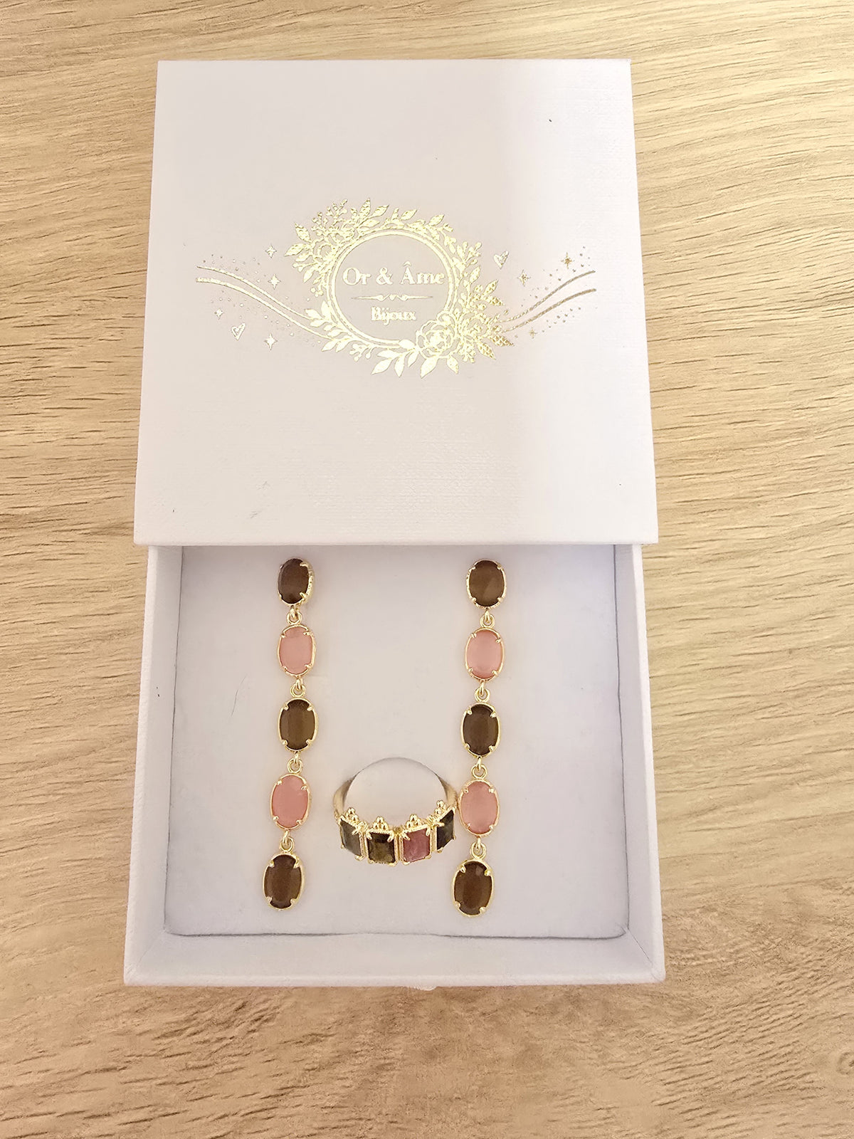 Boucles d’oreilles PAIGE – Pierres naturelles et Esprit Bohème
