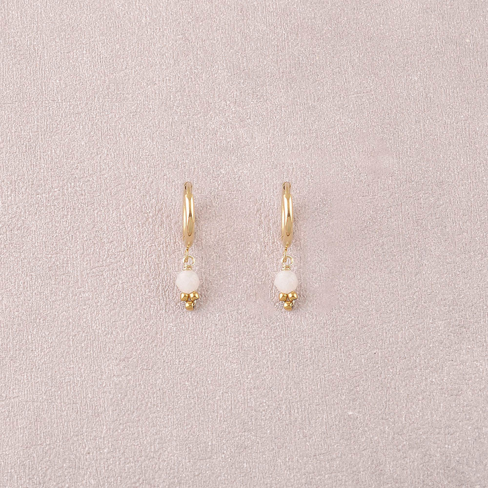 Boucles d'oreilles Créoles Maeline – Pierres Naturelles