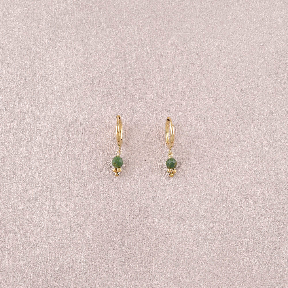 Boucles d'oreilles Créoles Maeline – Pierres Naturelles