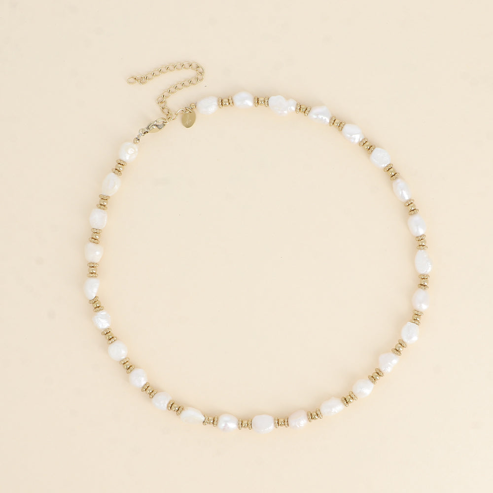 Collier CASSANDRE - Pierres Naturelles Enfilées | Or et Âme Bijoux