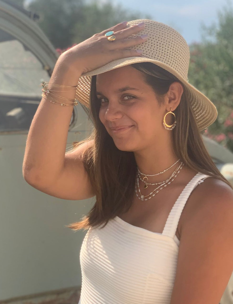 Boucle d'oreille Clara