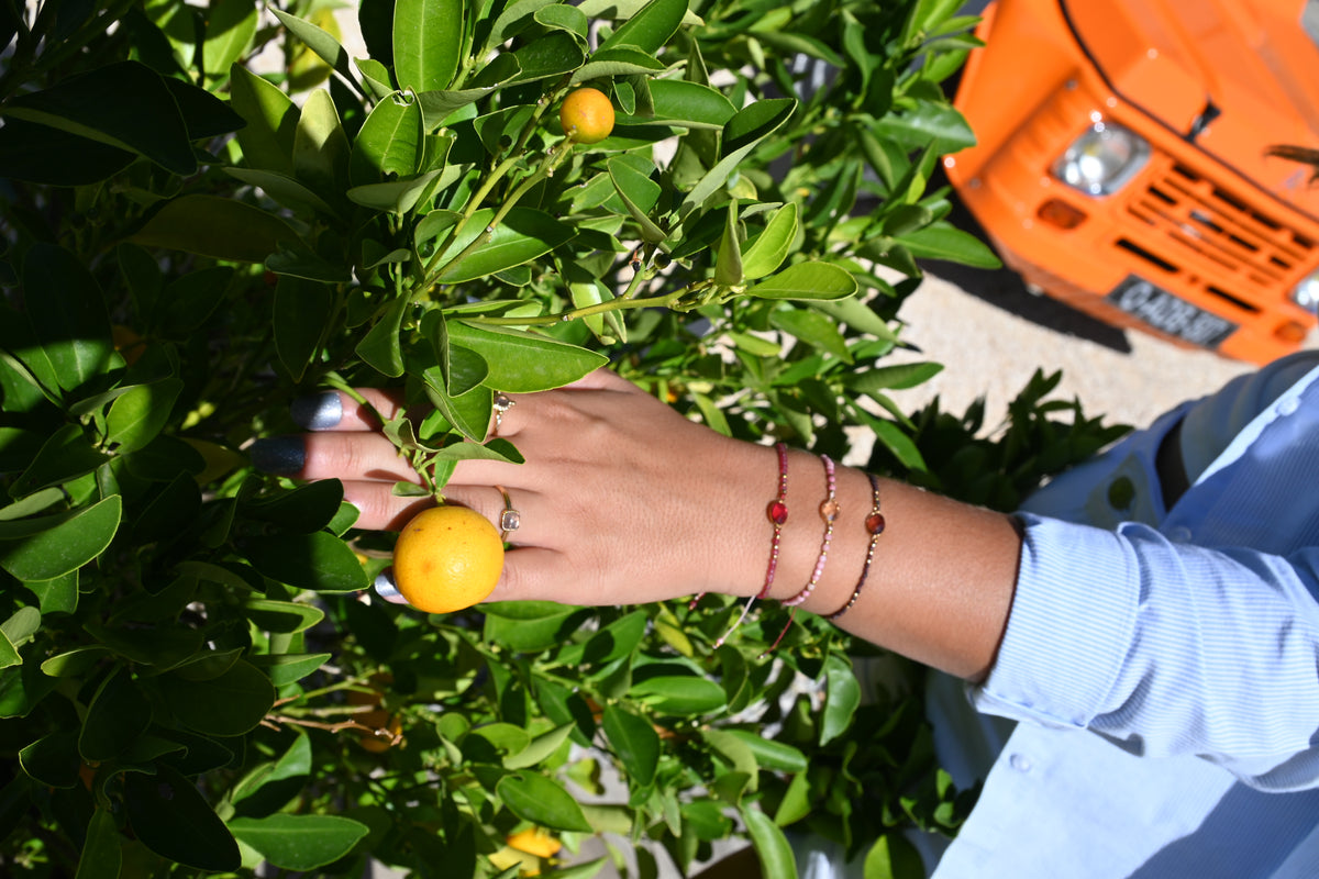 Bracelet Alix – Pierres Naturelles & Cristal Taillé