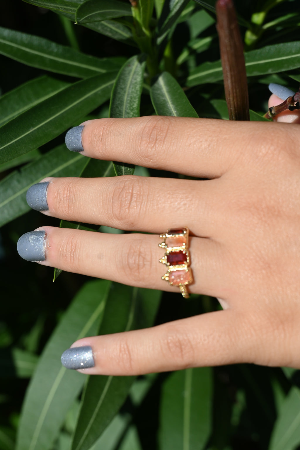 Bague TIFANY – Pierres naturelles et esprit bohème