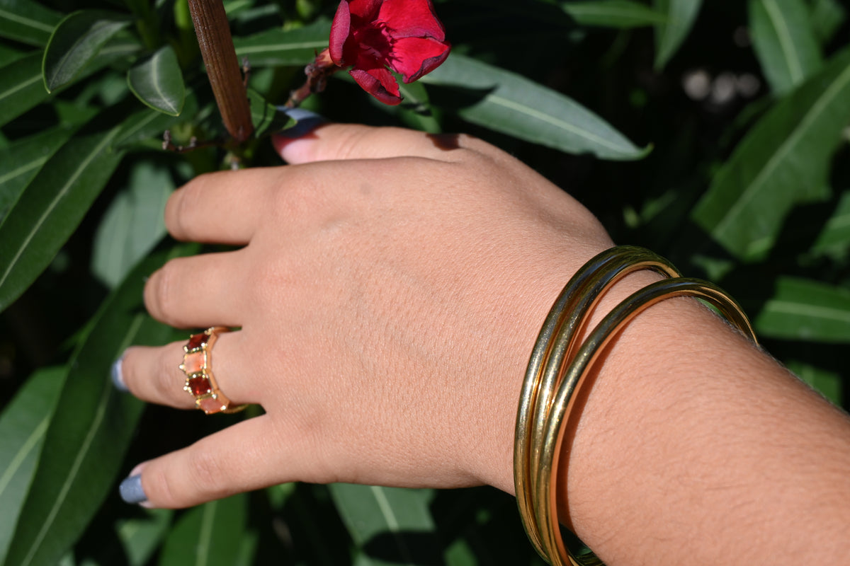 Bague TIFANY – Pierres naturelles et esprit bohème