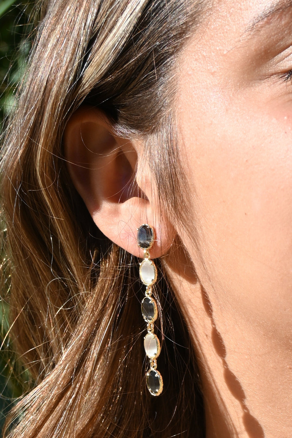 Boucles d’oreilles PAIGE – Pierres naturelles et Esprit Bohème