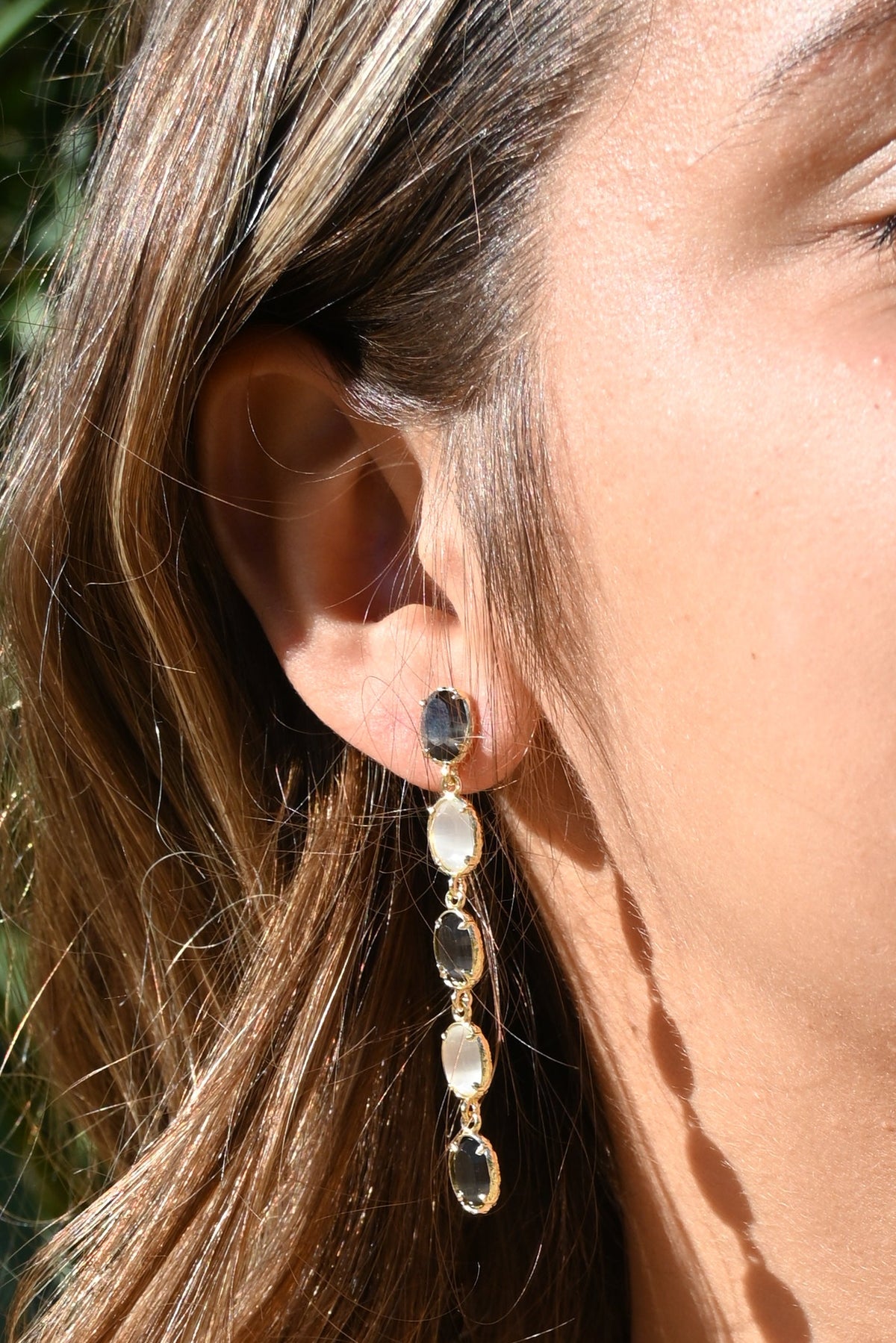 Boucles d’oreilles PAIGE – Pierres naturelles et Esprit Bohème