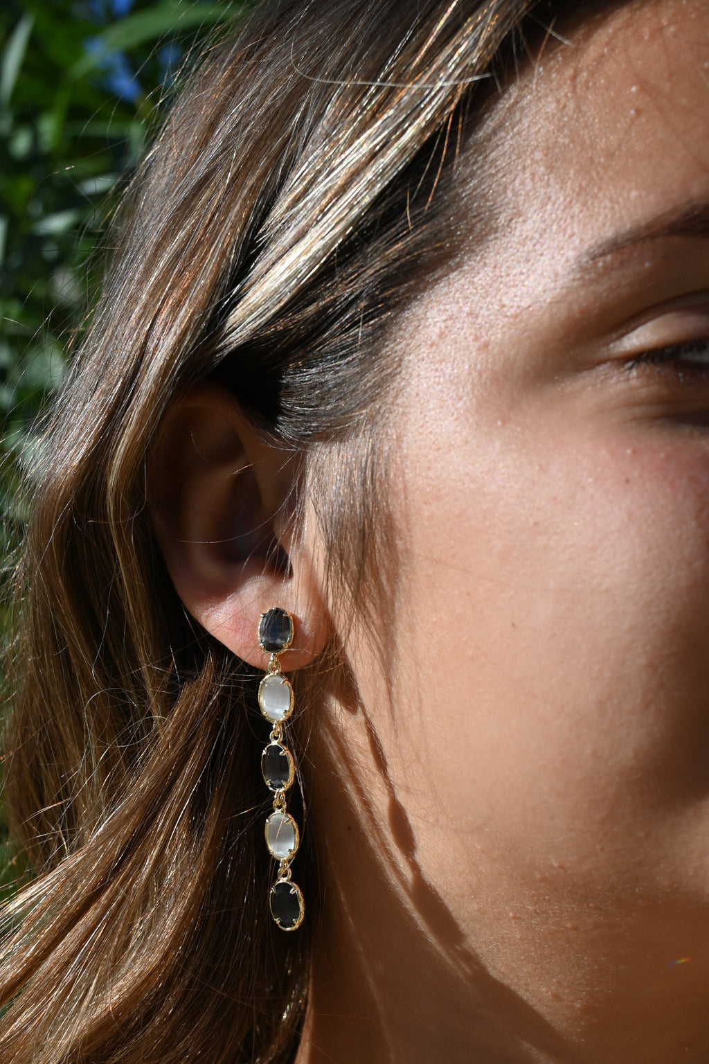 Boucles d’oreilles PAIGE – Pierres naturelles et Esprit Bohème