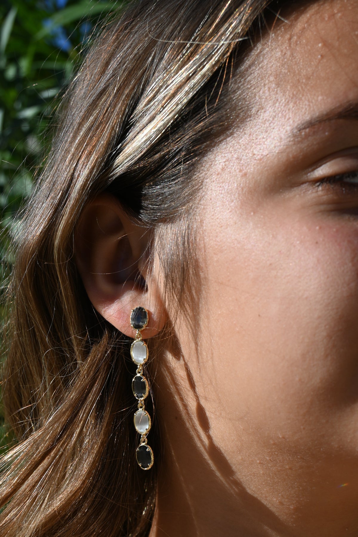 Boucles d’oreilles PAIGE – Pierres naturelles et Esprit Bohème