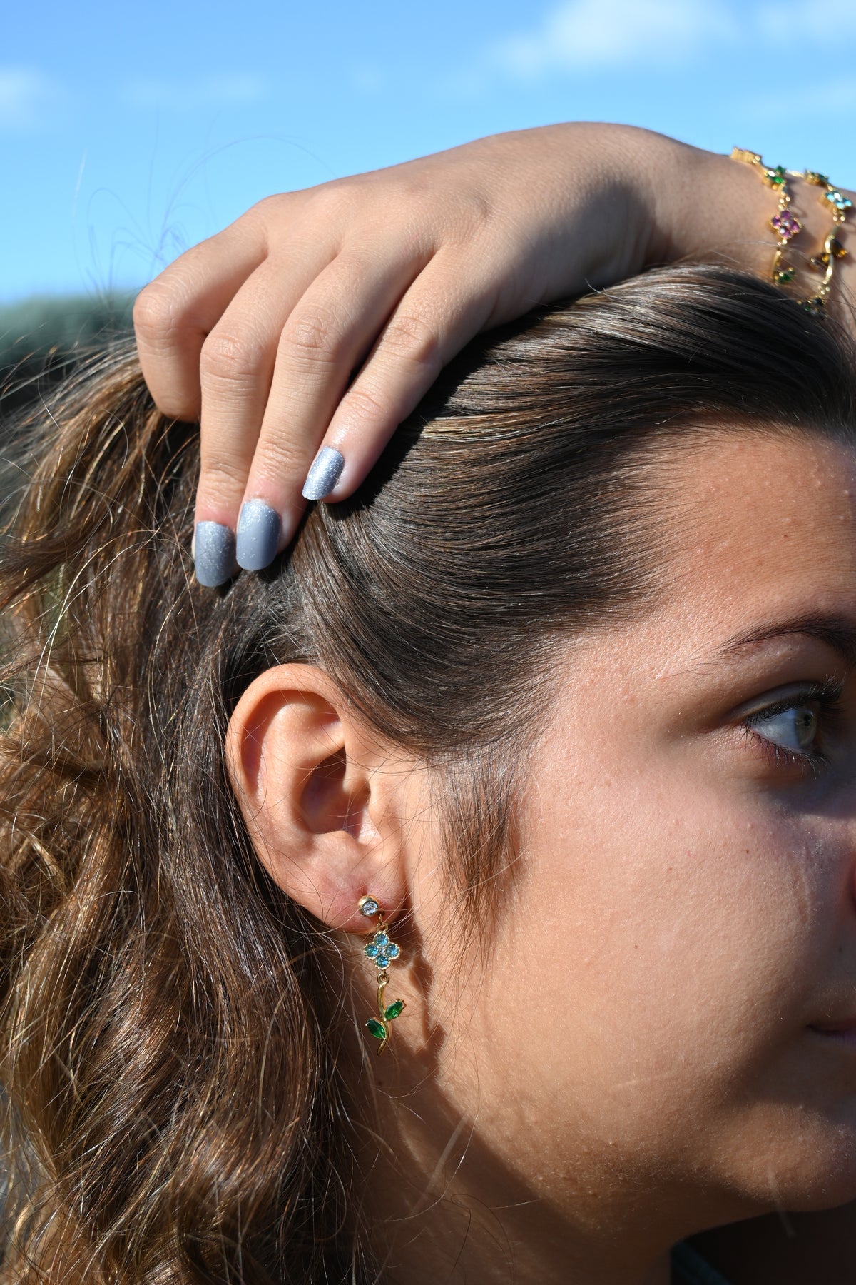 BROOKE – Boucles d’oreilles fleurs
