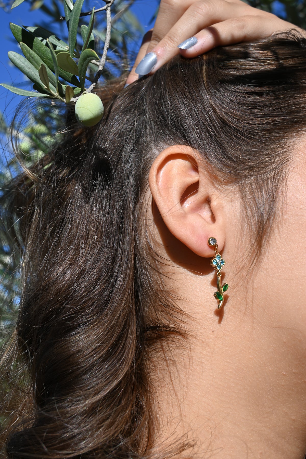 BROOKE – Boucles d’oreilles fleurs