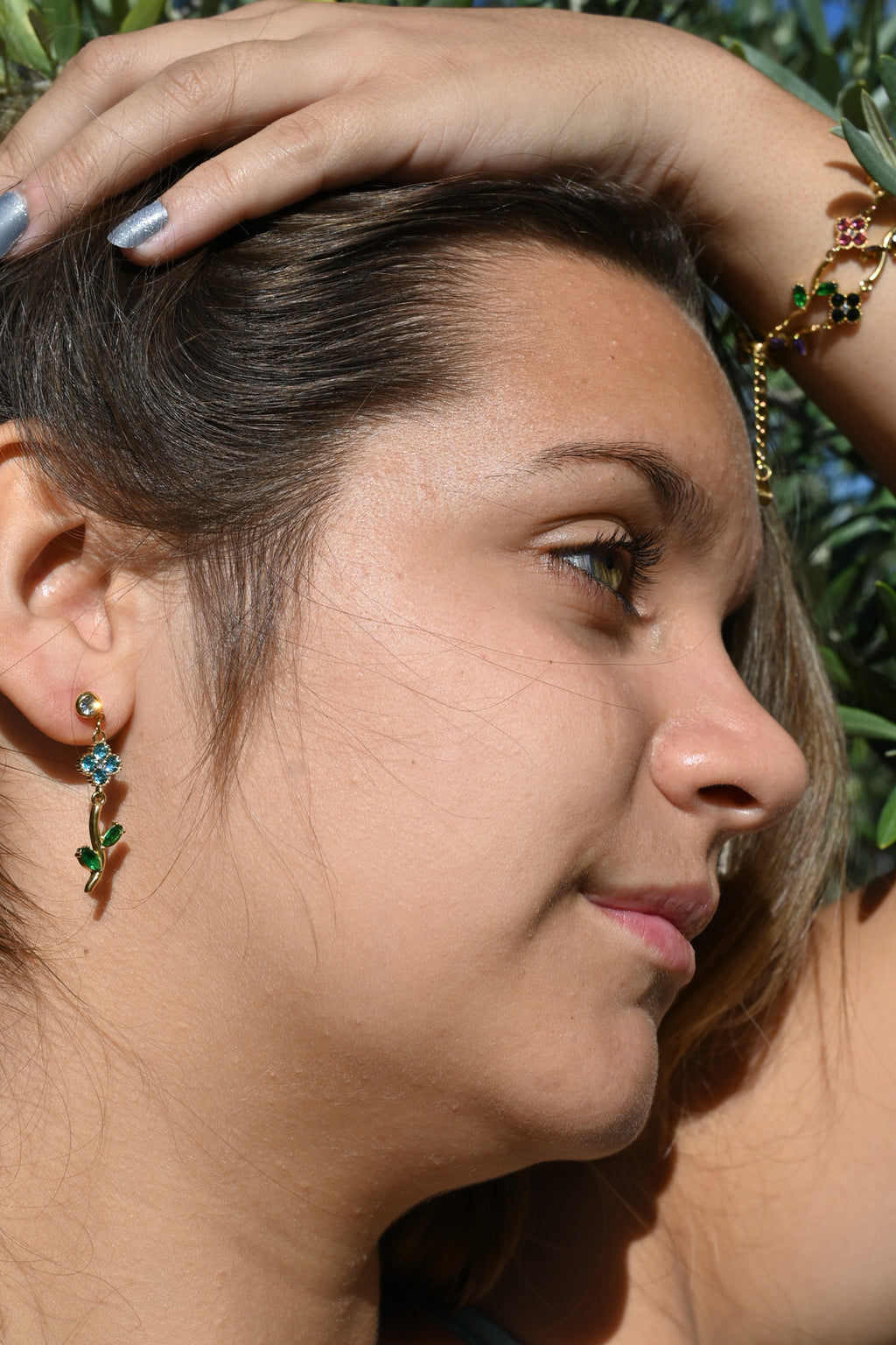 BROOKE – Boucles d’oreilles fleurs