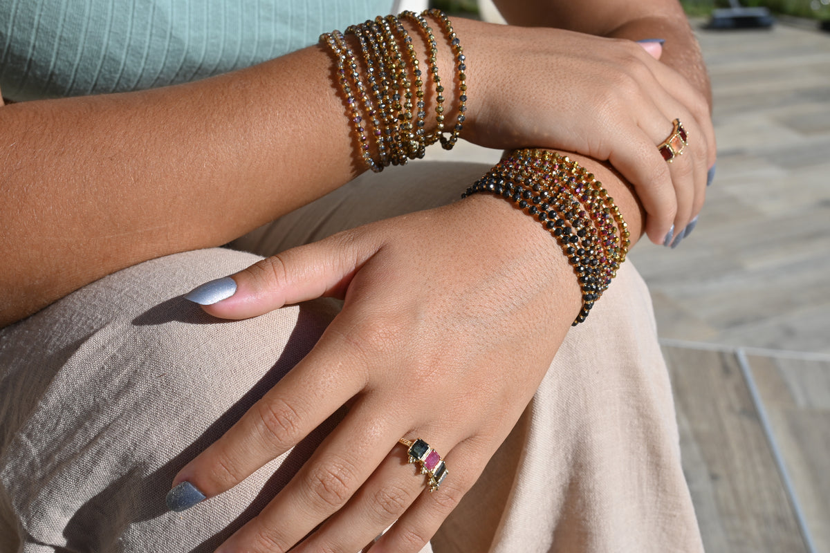 Bague TIFANY – Pierres naturelles et esprit bohème