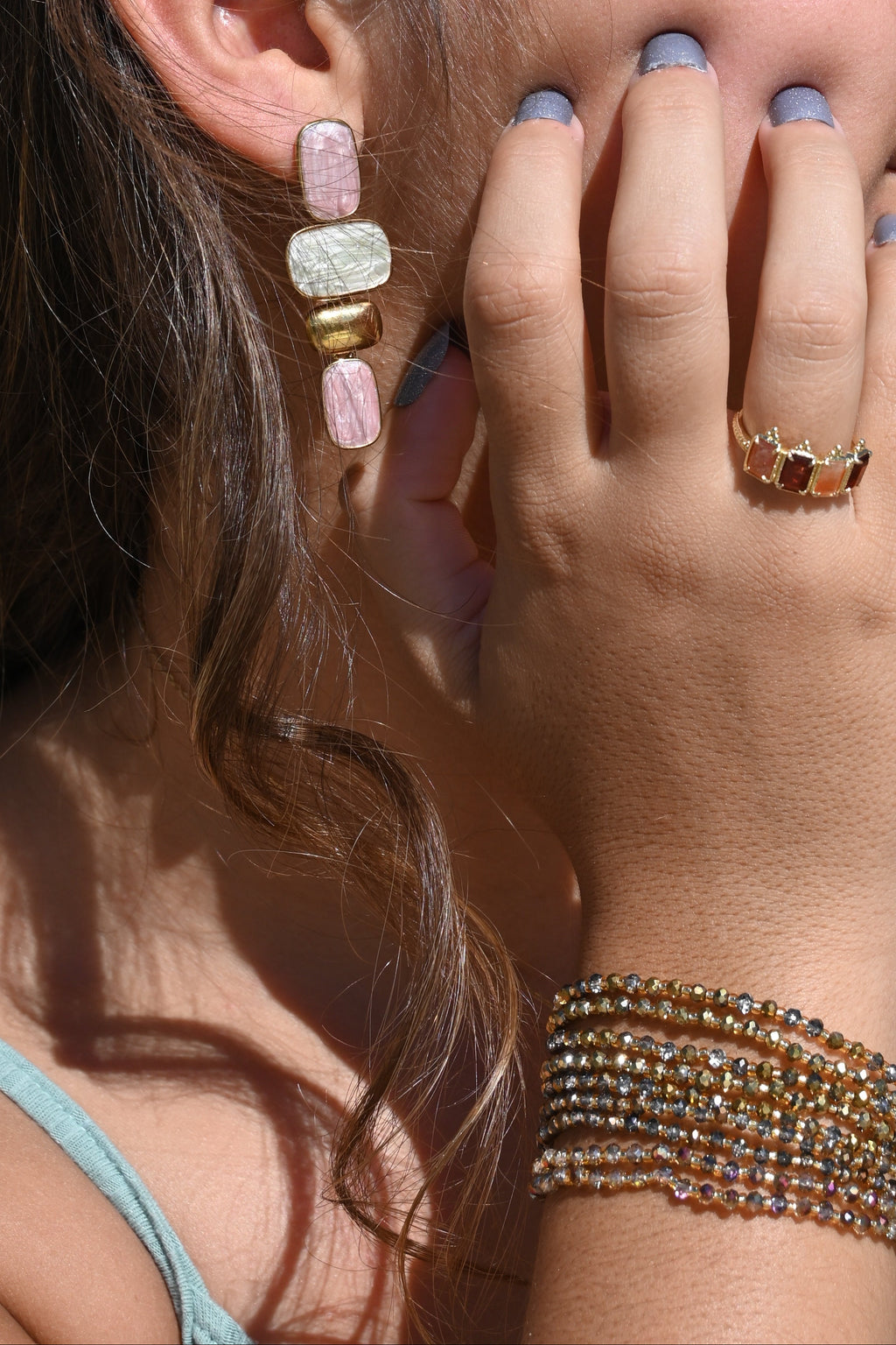 STACY – Boucles d’oreilles pendantes