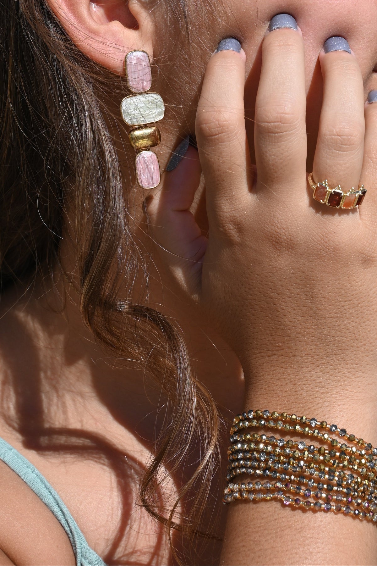STACY – Boucles d’oreilles pendantes