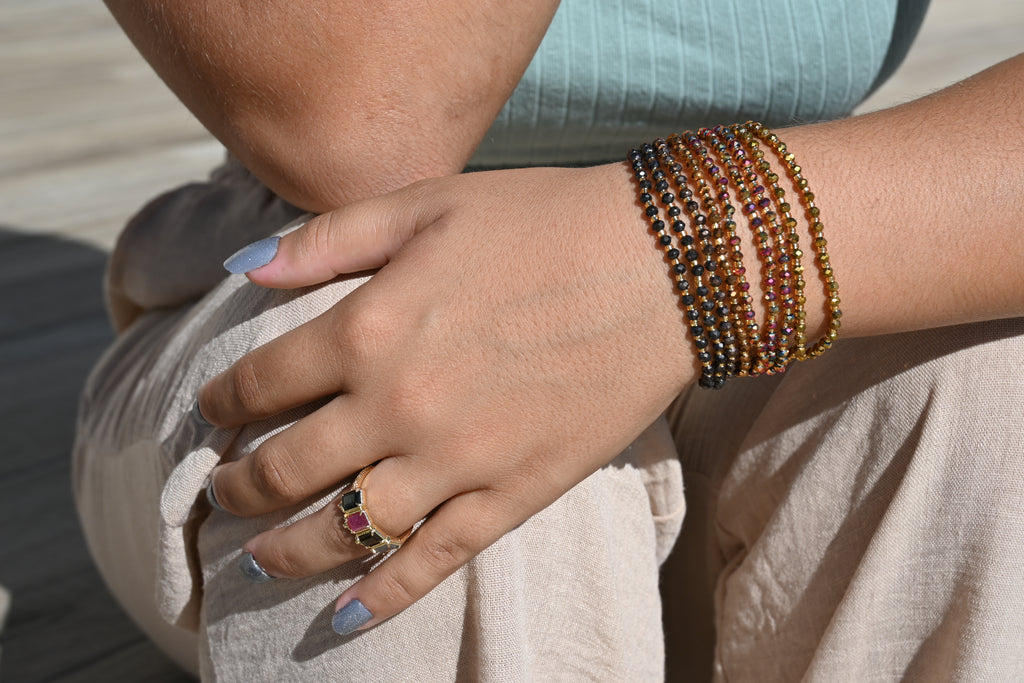 Bague TIFANY – Pierres naturelles et esprit bohème