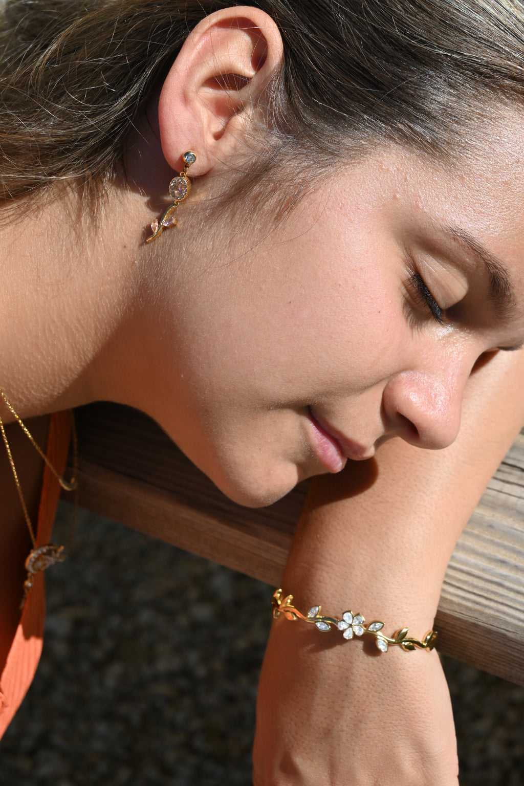 MEGAN – Boucles d’oreilles romantique
