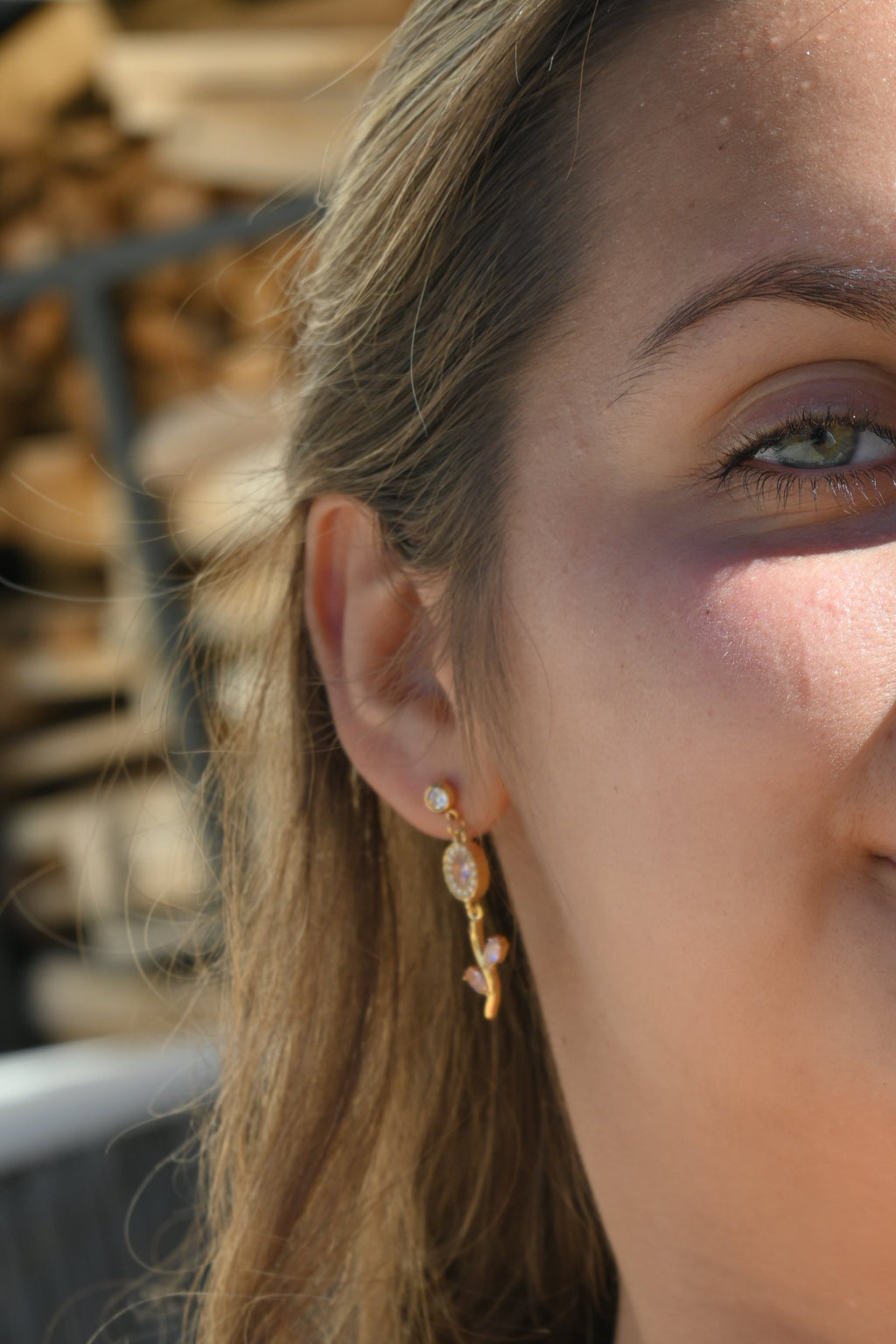 MEGAN – Boucles d’oreilles romantique
