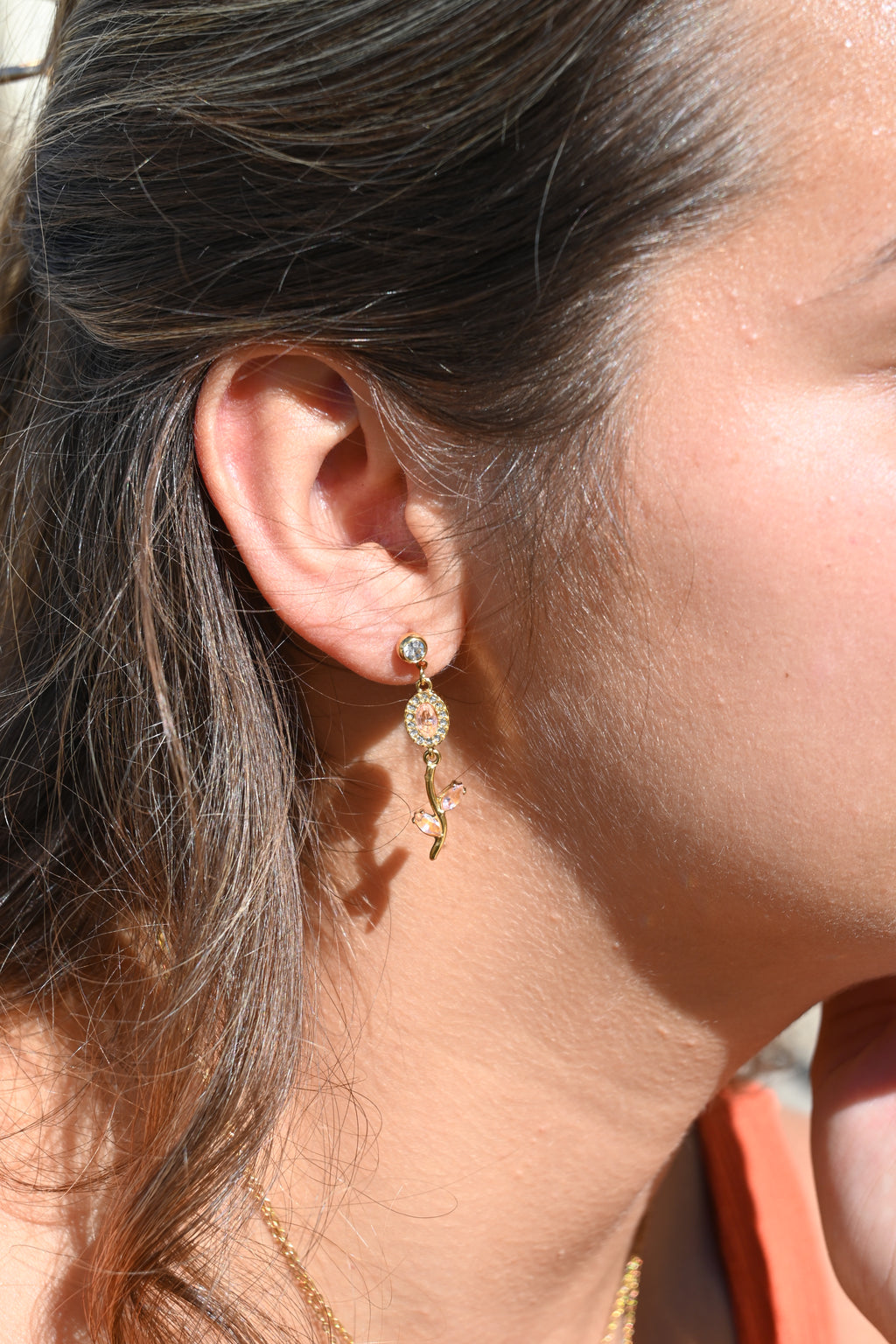 MEGAN – Boucles d’oreilles romantique