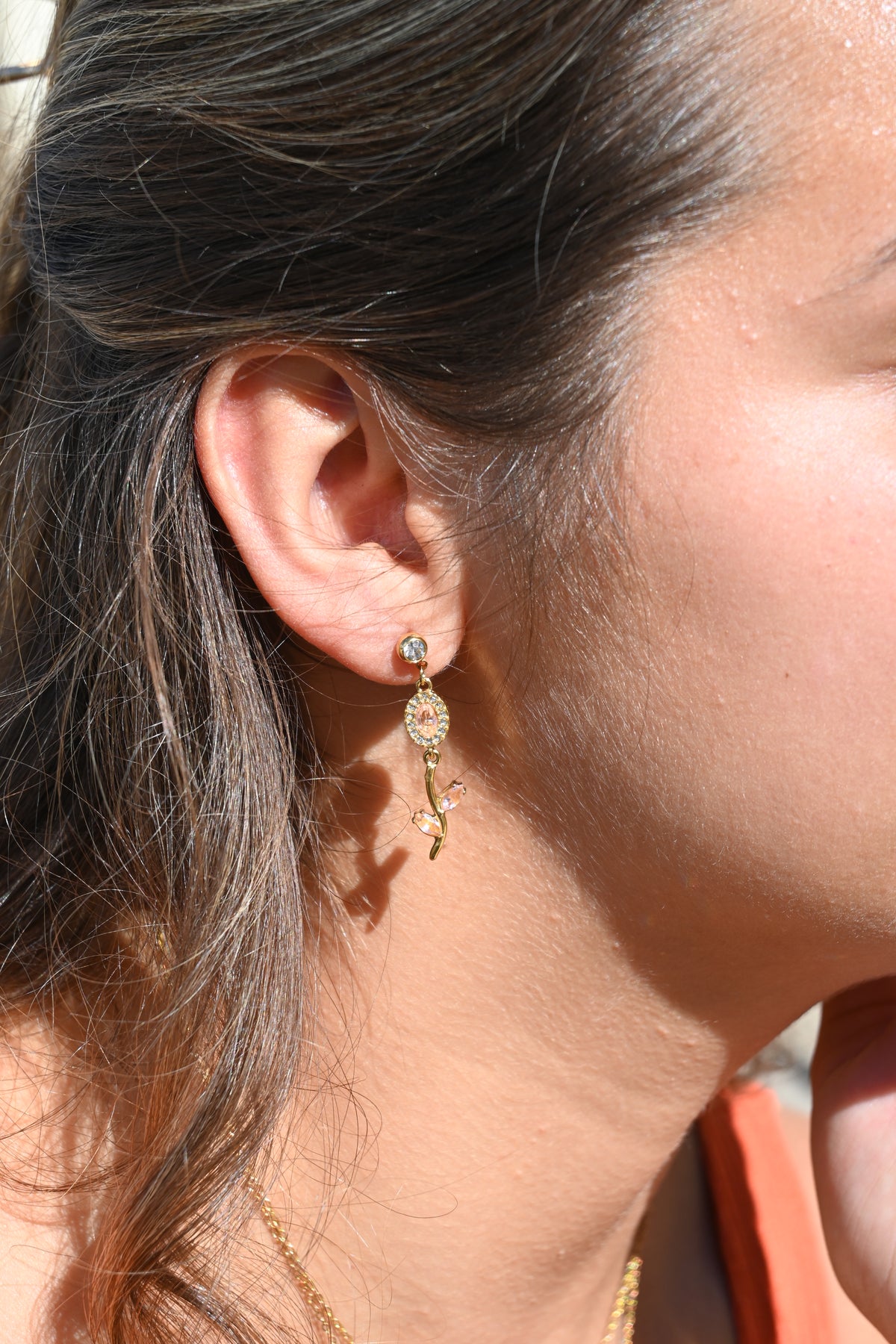 MEGAN – Boucles d’oreilles romantique