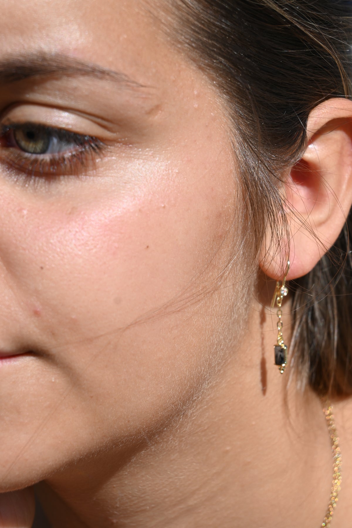 Boucles d’oreilles MADISSON – Pierres naturelles, 3,5 cm