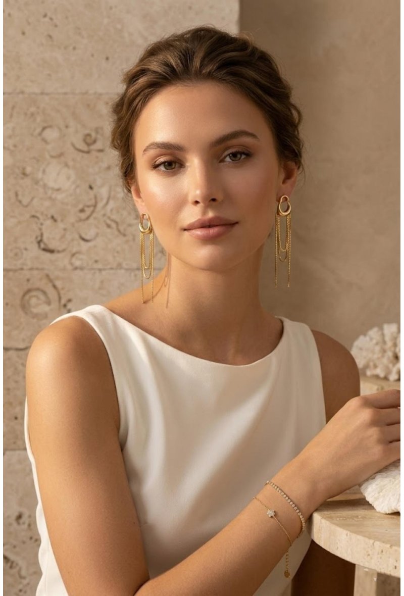 Boucles d'Oreilles Esmeralda