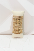 LILOU – Bracelet élastique en acier inoxydable