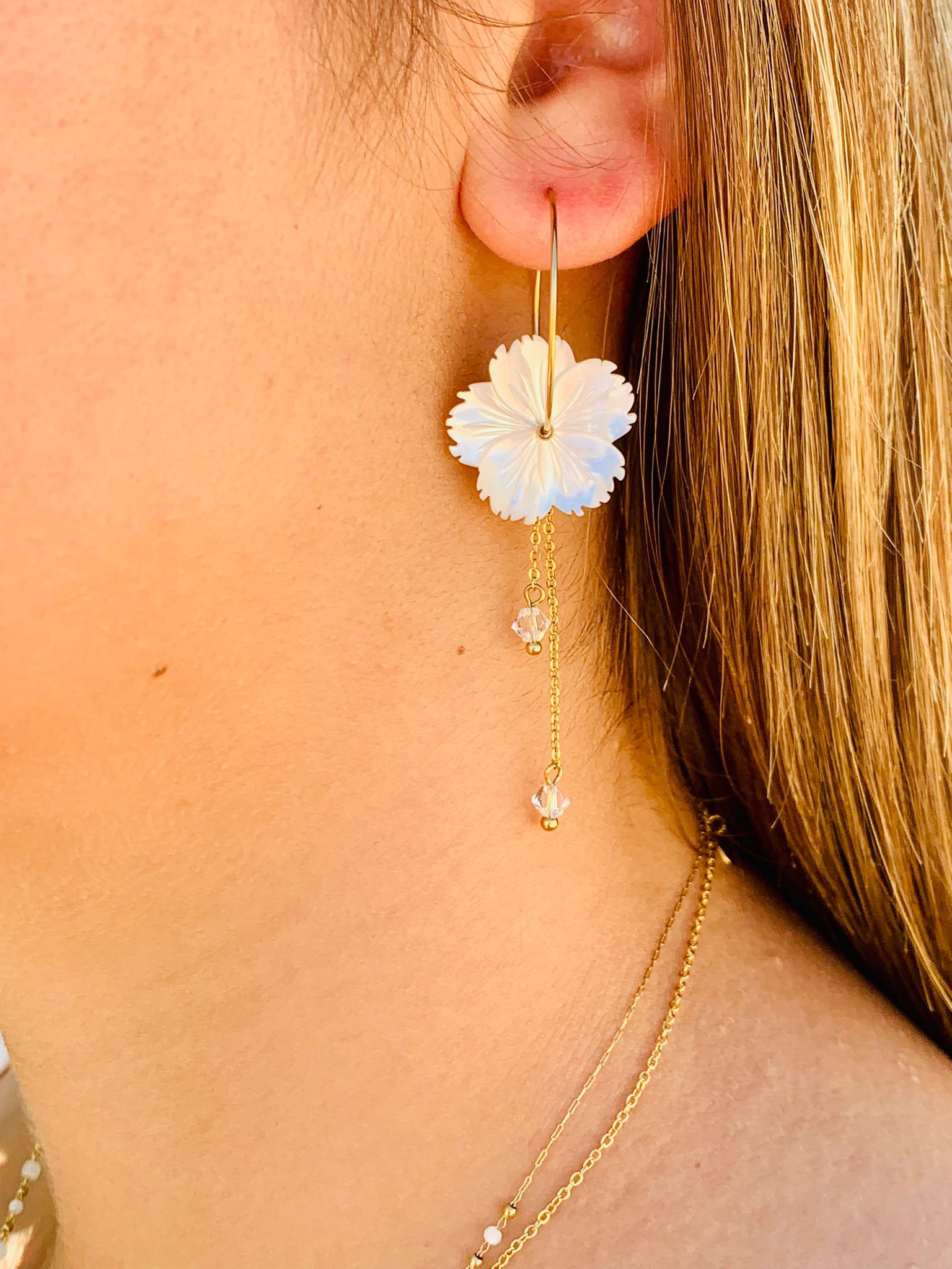 Boucles d'oreilles Eline Créole