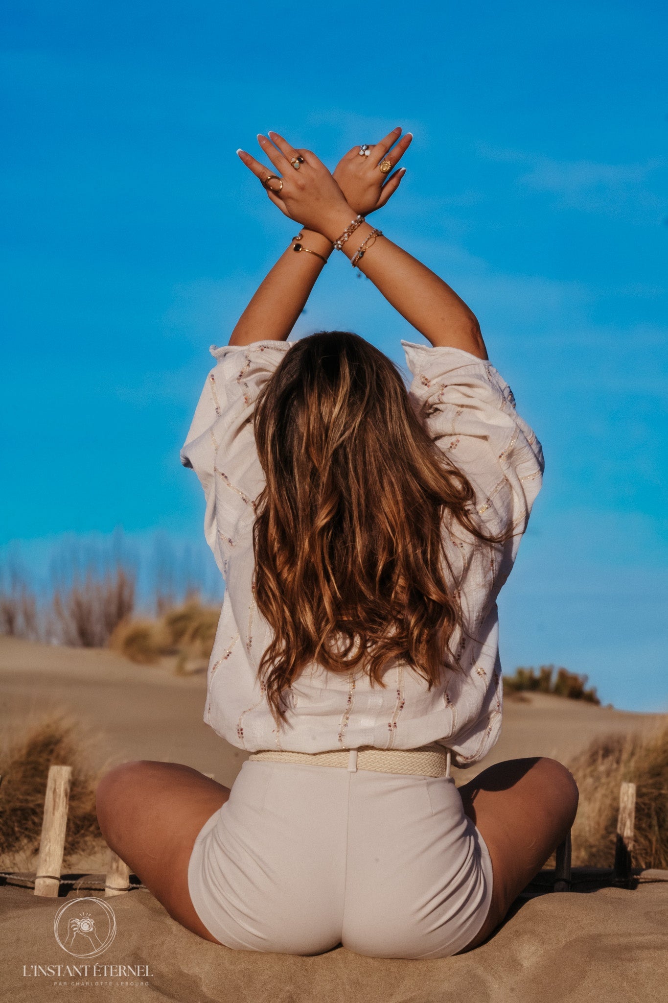 Bracelet ESME Pierres Naturelles Perles Eau Douce Acier Inoxydable | Or et Ame Bijoux