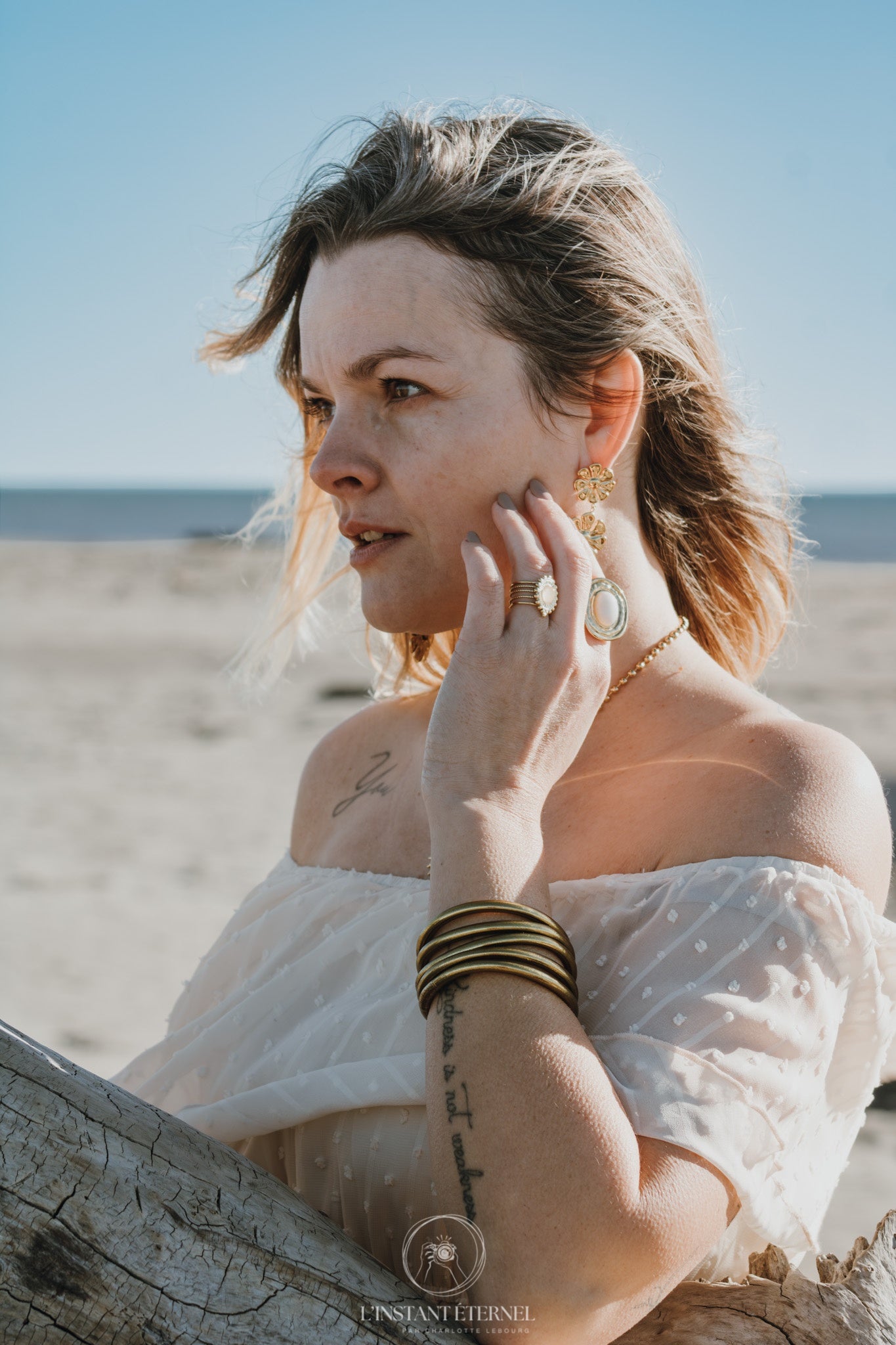 Jonc BOUDDHISTE - Mantra Om Mani Padme Hum Gravé | Or et Ame Bijoux