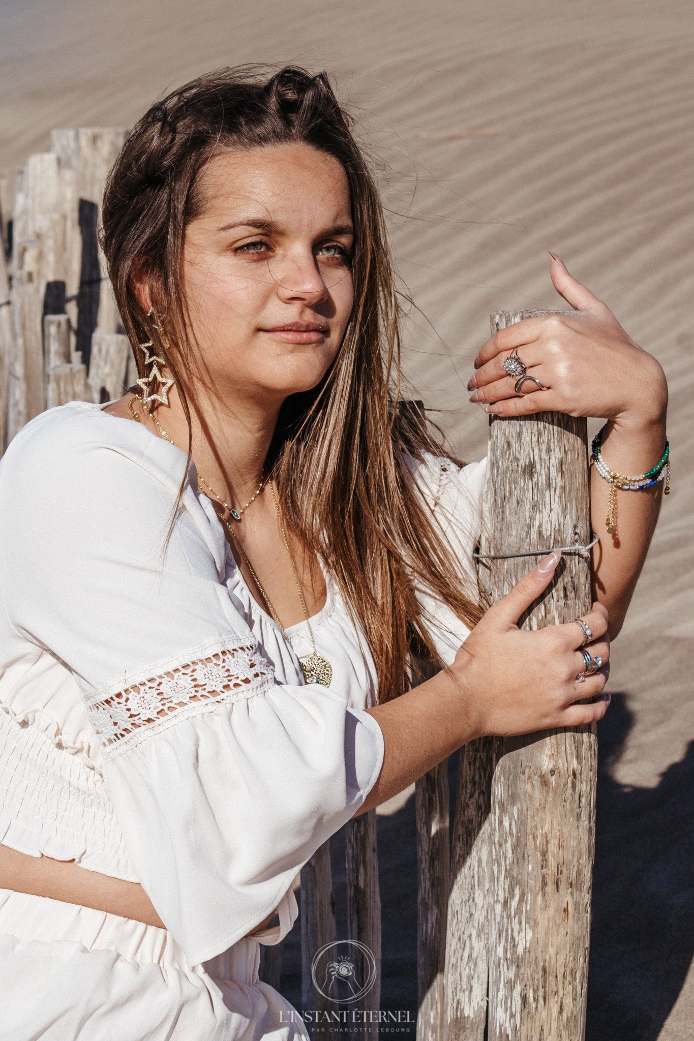 Bague TESSA  Dorée ou argentée Ajustable | Or et Ame Bijoux