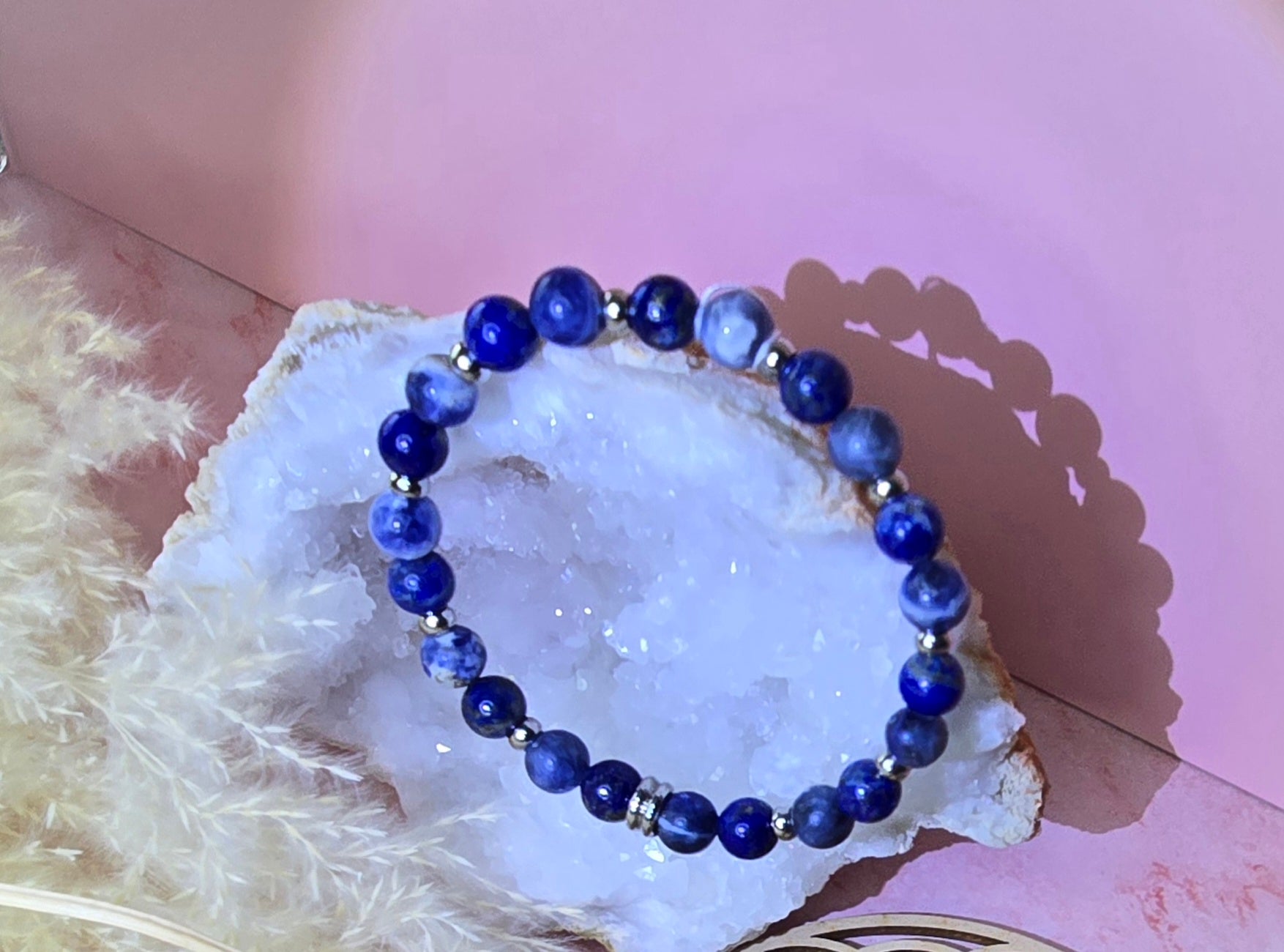 œil de vérité : Lapis-lazuli et sodalite