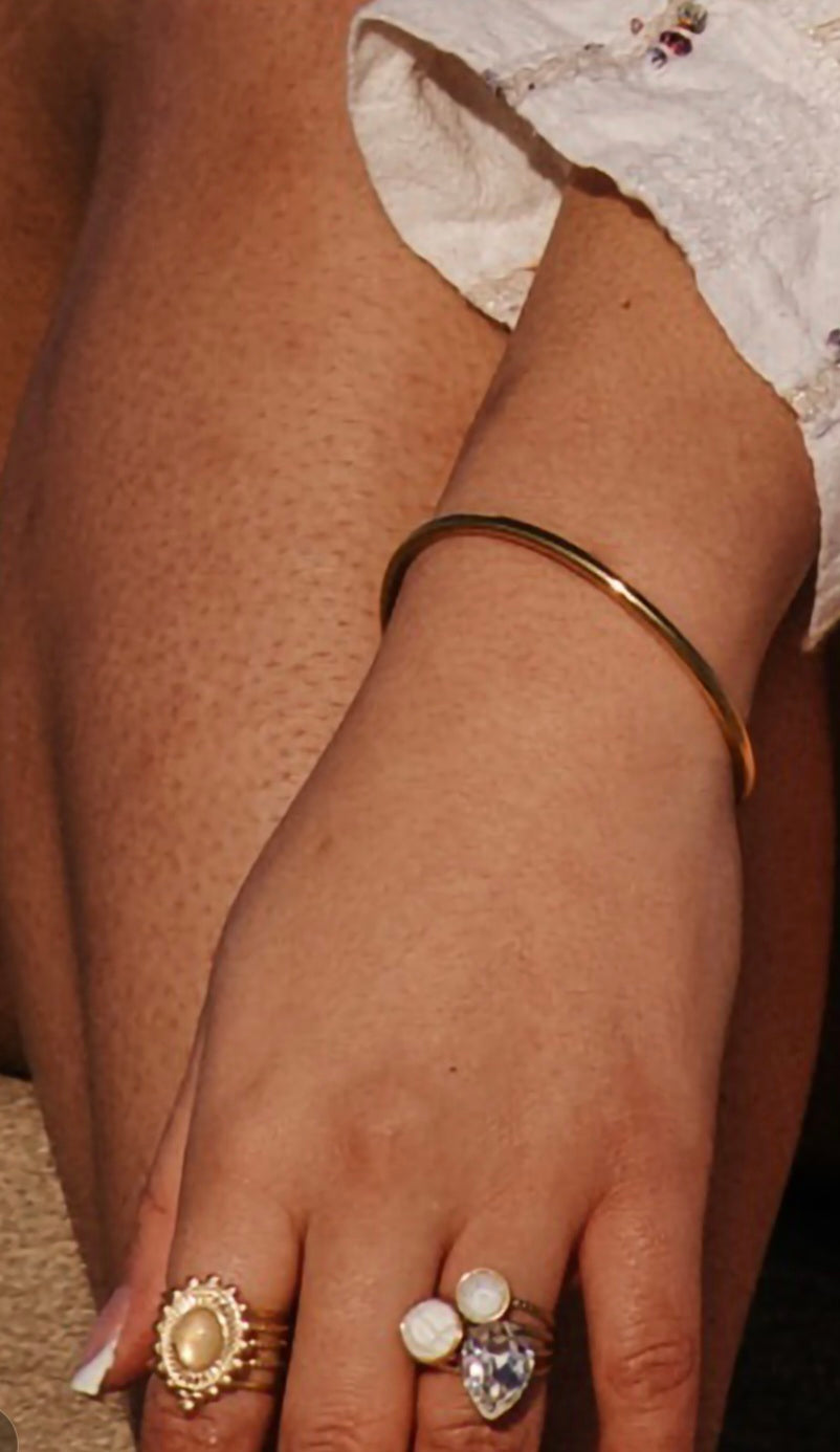 Bague IBIZA Cristaux Swarovski Pierre Naturelle | Or et Ame Bijoux