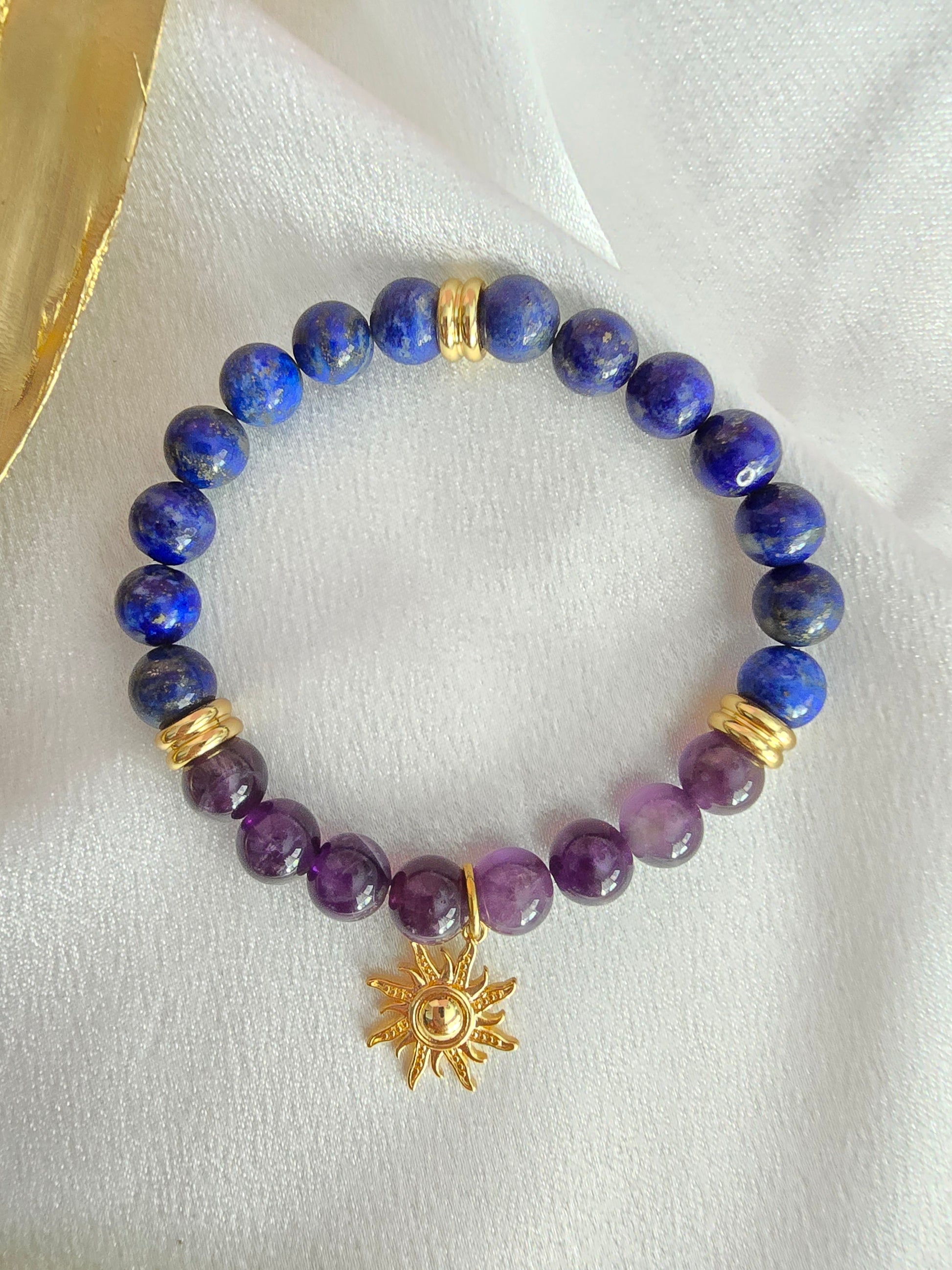 Vision Intérieure Lapis-lazuli et améthyste