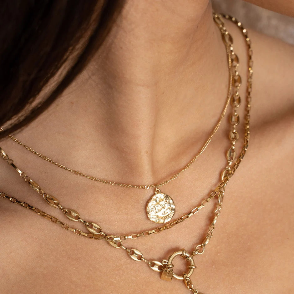 Collier ASTRO – Médaillon astrologique