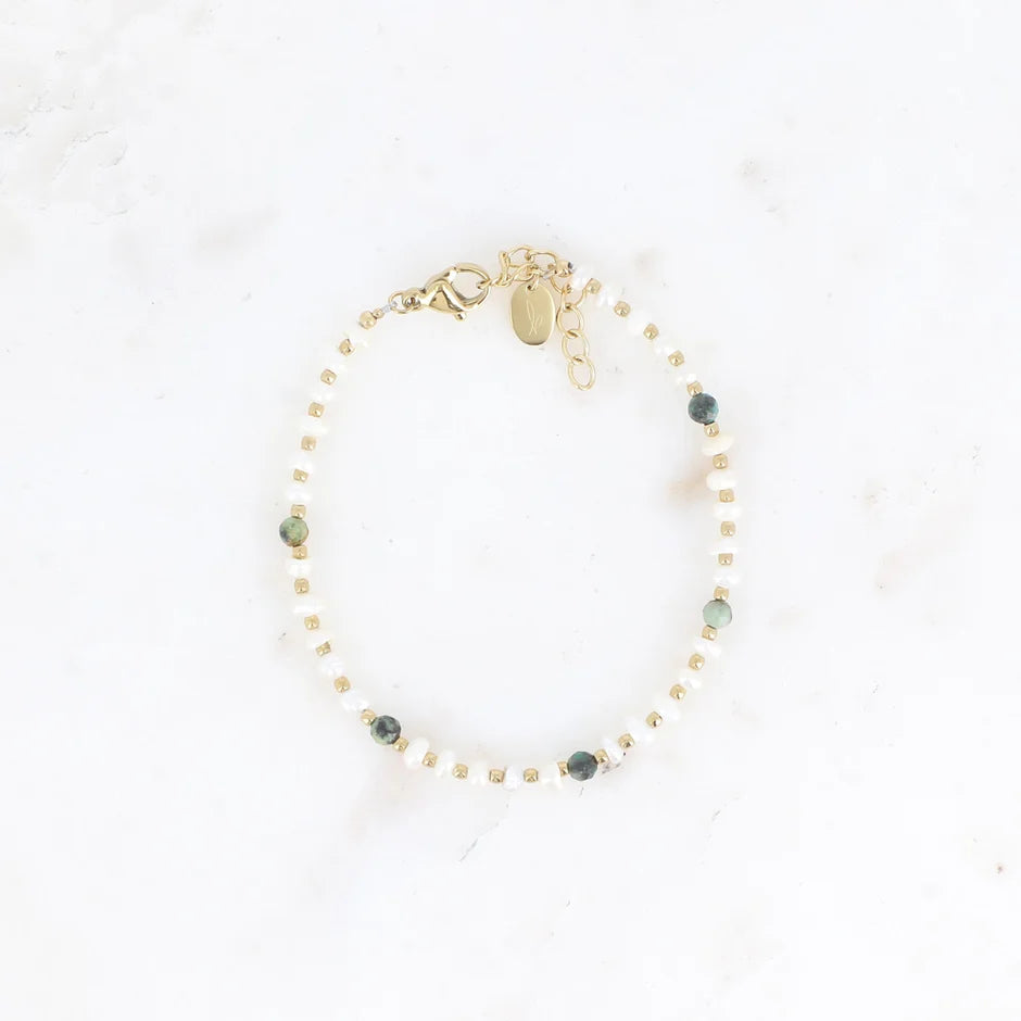 Bracelet Bily – Pierres Naturelles & Perles d'Eau Douce