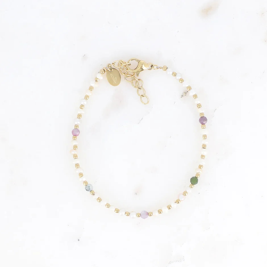 Bracelet Bily – Pierres Naturelles & Perles d'Eau Douce
