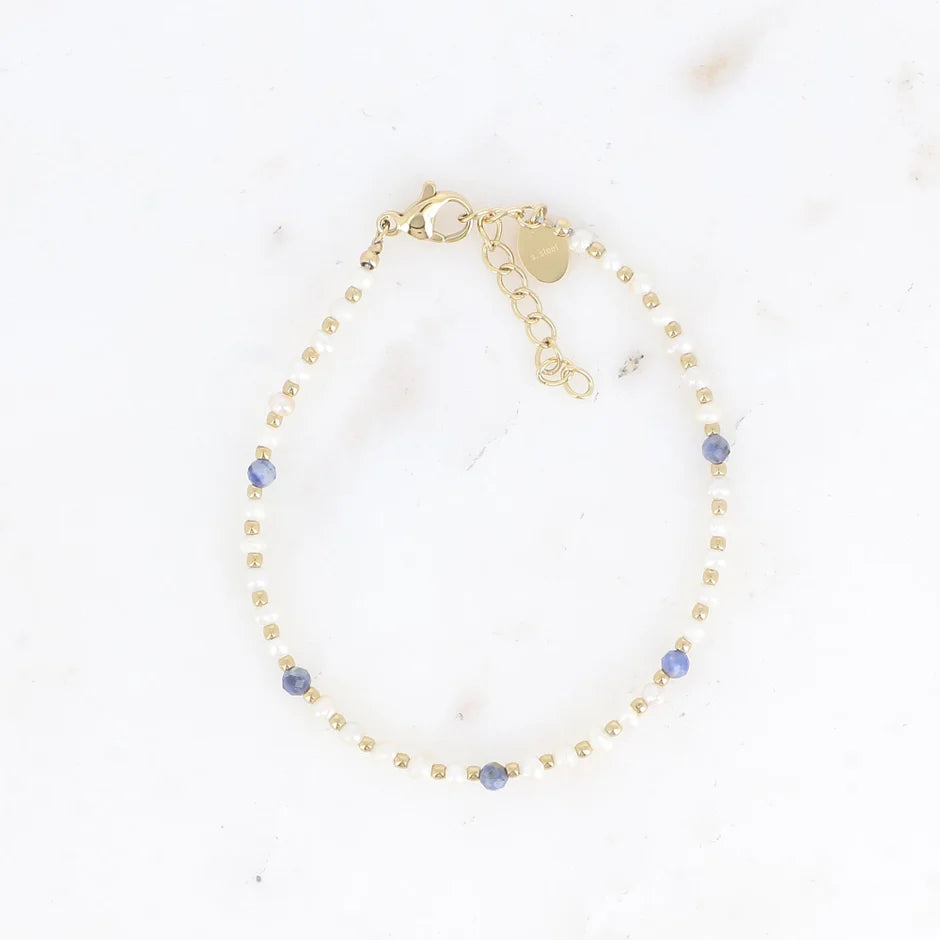 Bracelet Bily – Pierres Naturelles & Perles d'Eau Douce
