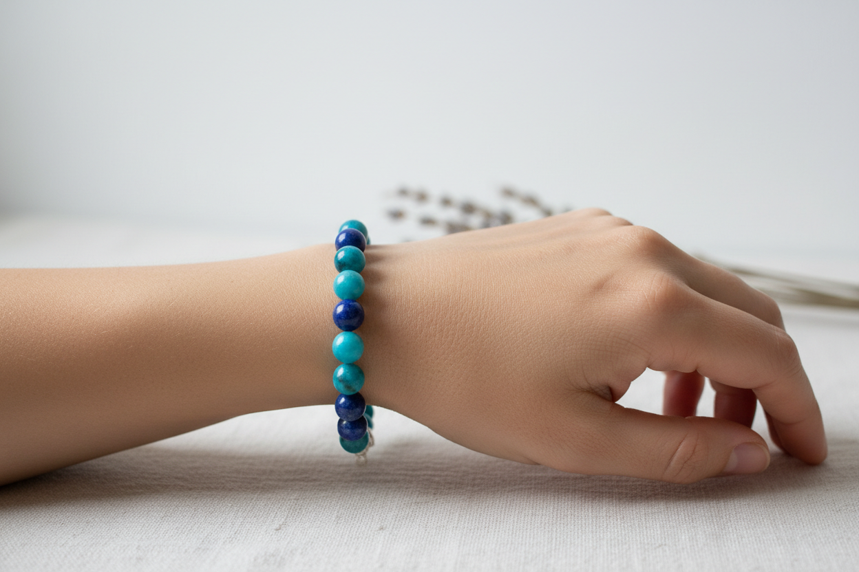 Bracelet Troisième Œil - Porté