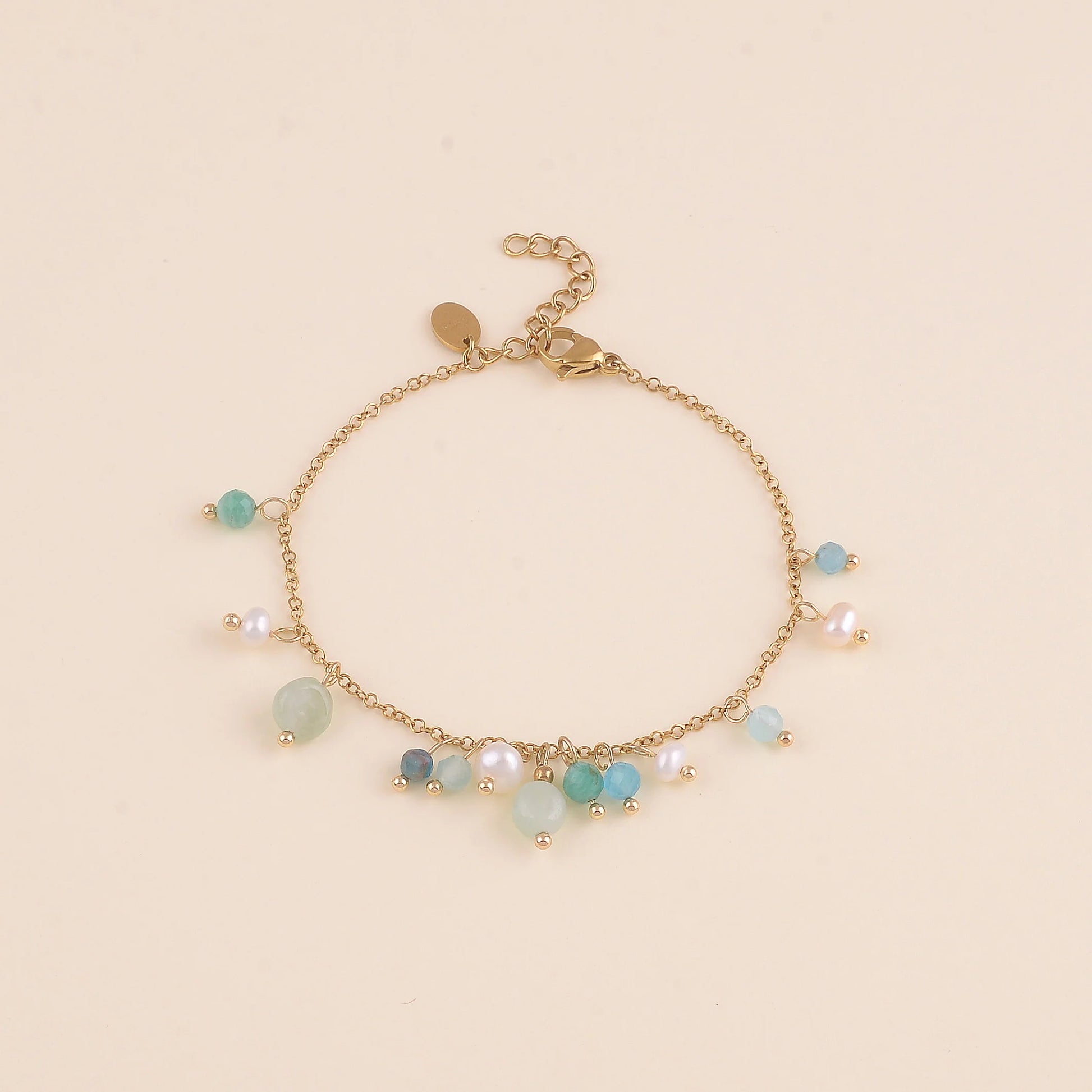 Bracelet Elise – Pierres Naturelles & Perles d'Eau Douce
