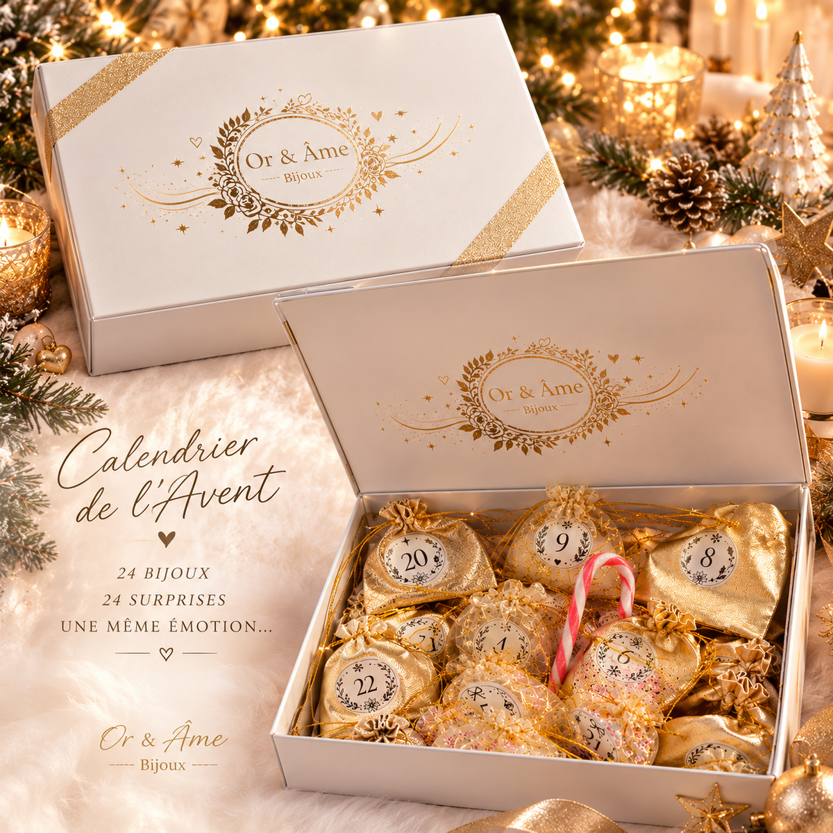 Calendrier de l’Avent Bijoux Mystère – Édition Ultra-Limitée