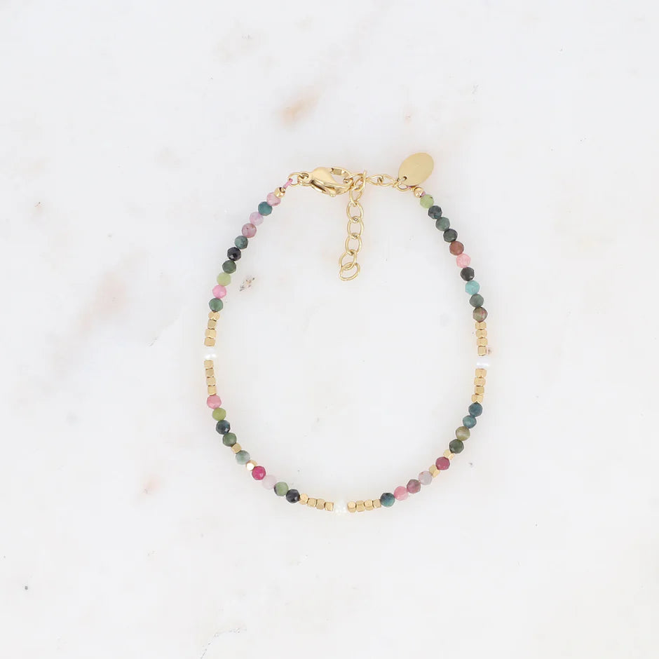 Bracelet Galice 1 – Pierres Naturelles & Perles d'Eau Douce