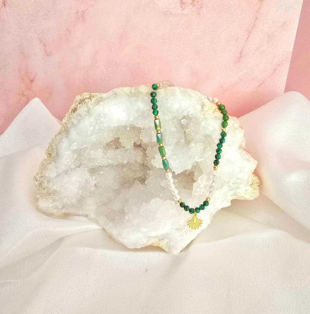 Bracelet Iria en Malachite