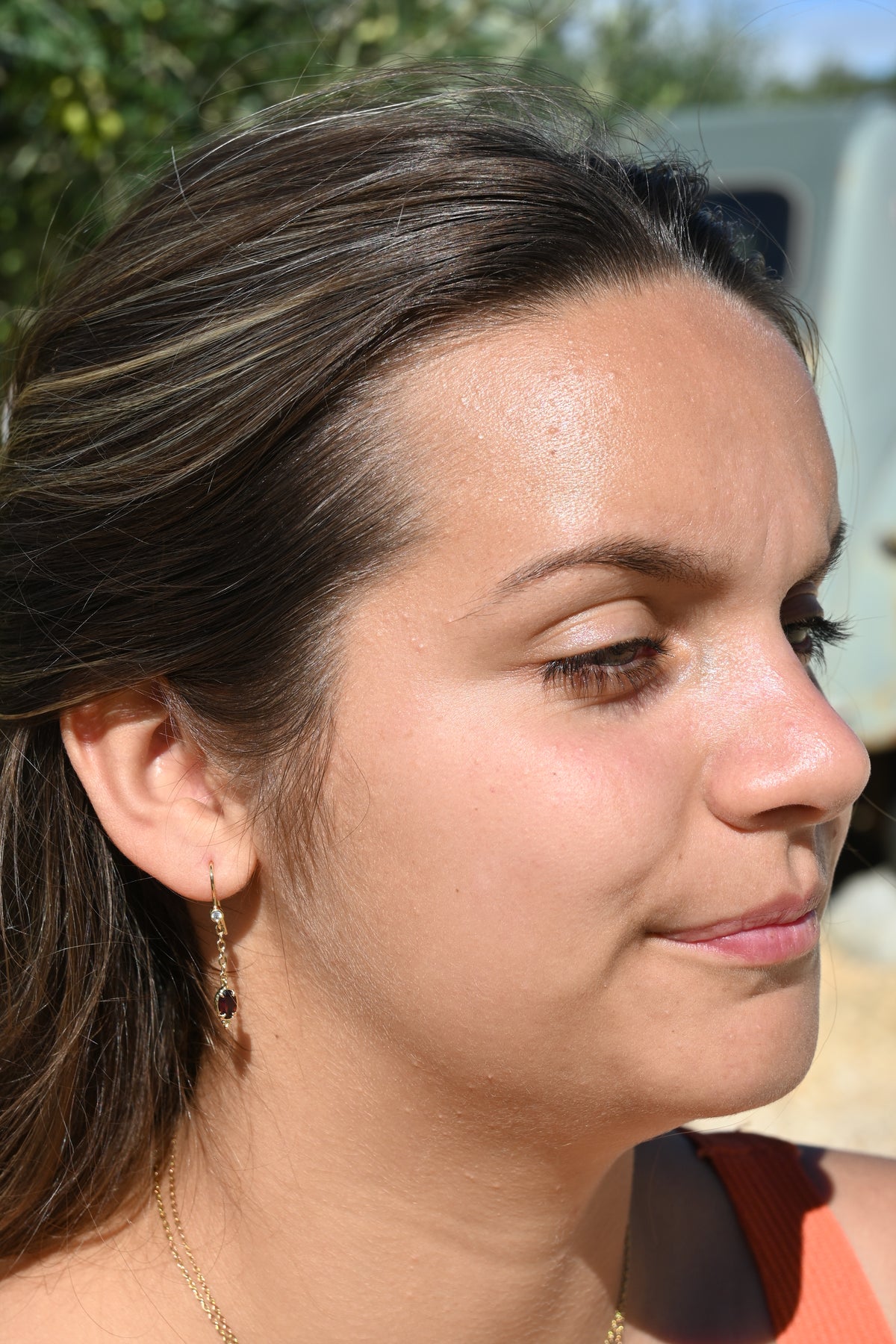 Boucles d’oreilles MADISSON – Pierres naturelles, 3,5 cm