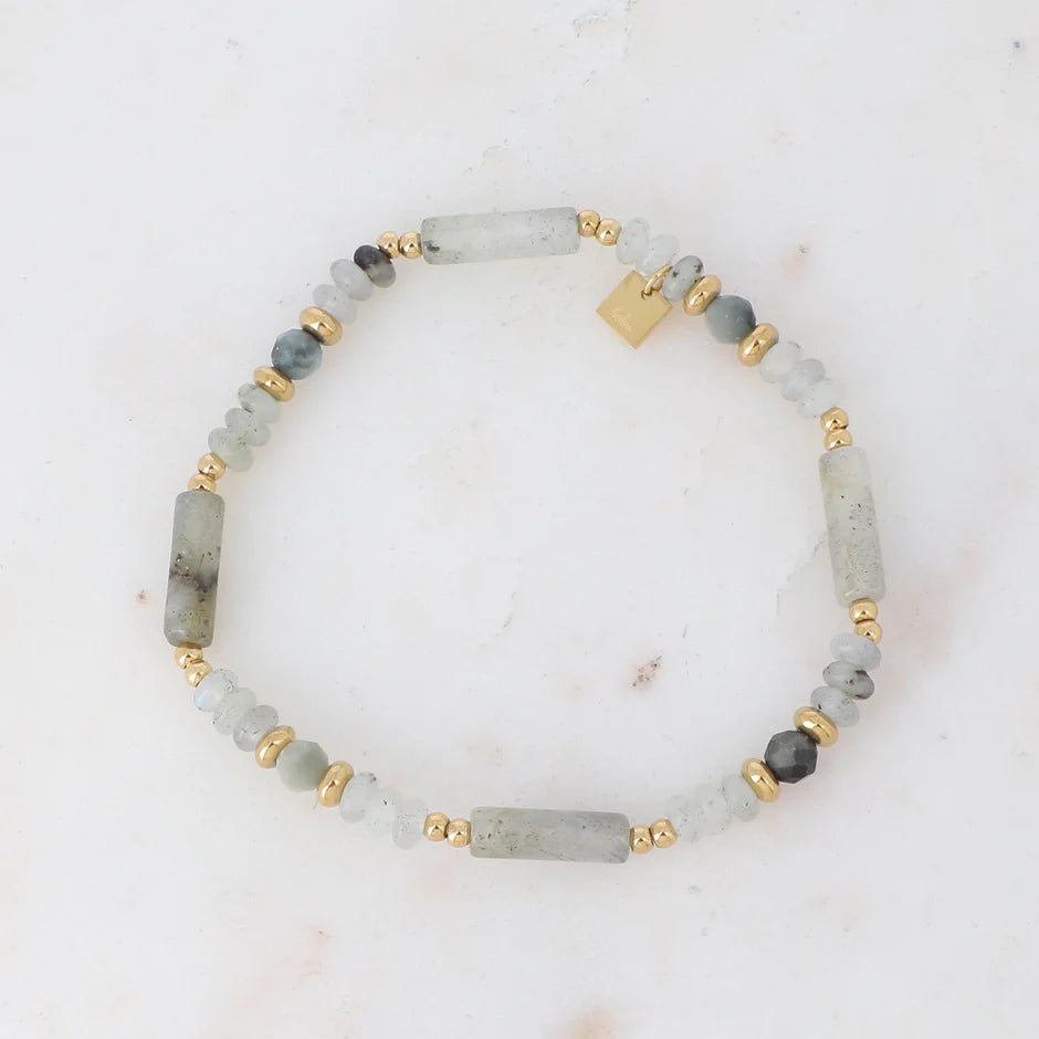Bracelet Méril – Pierres Naturelles Bleues